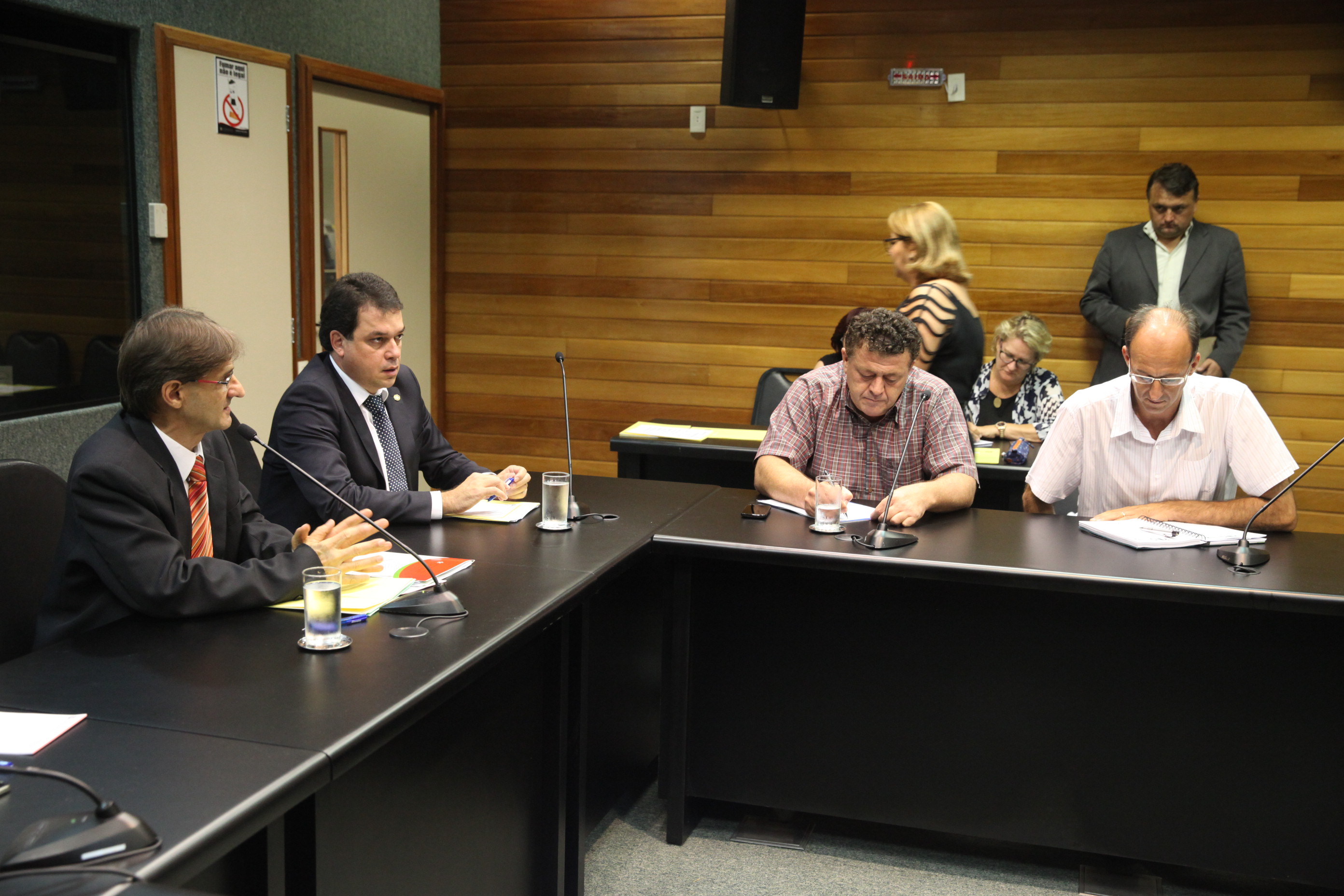 Reunião da Comissão de Pesca e Aquicultura. Foto: Fábio Queiroz / Agência AL