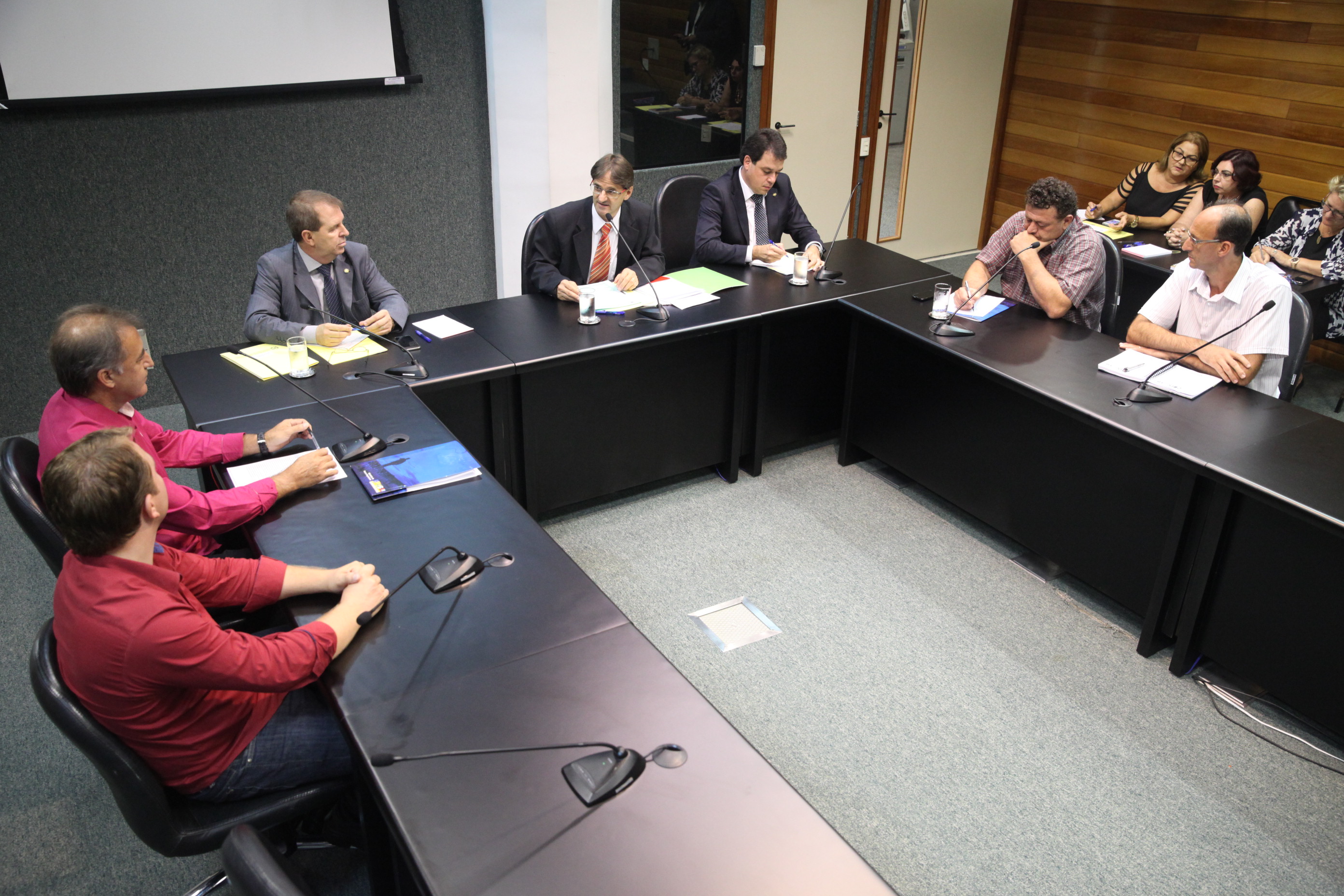 Reunião da Comissão de Pesca e Aquicultura. Foto: Fábio Queiroz / Agência AL