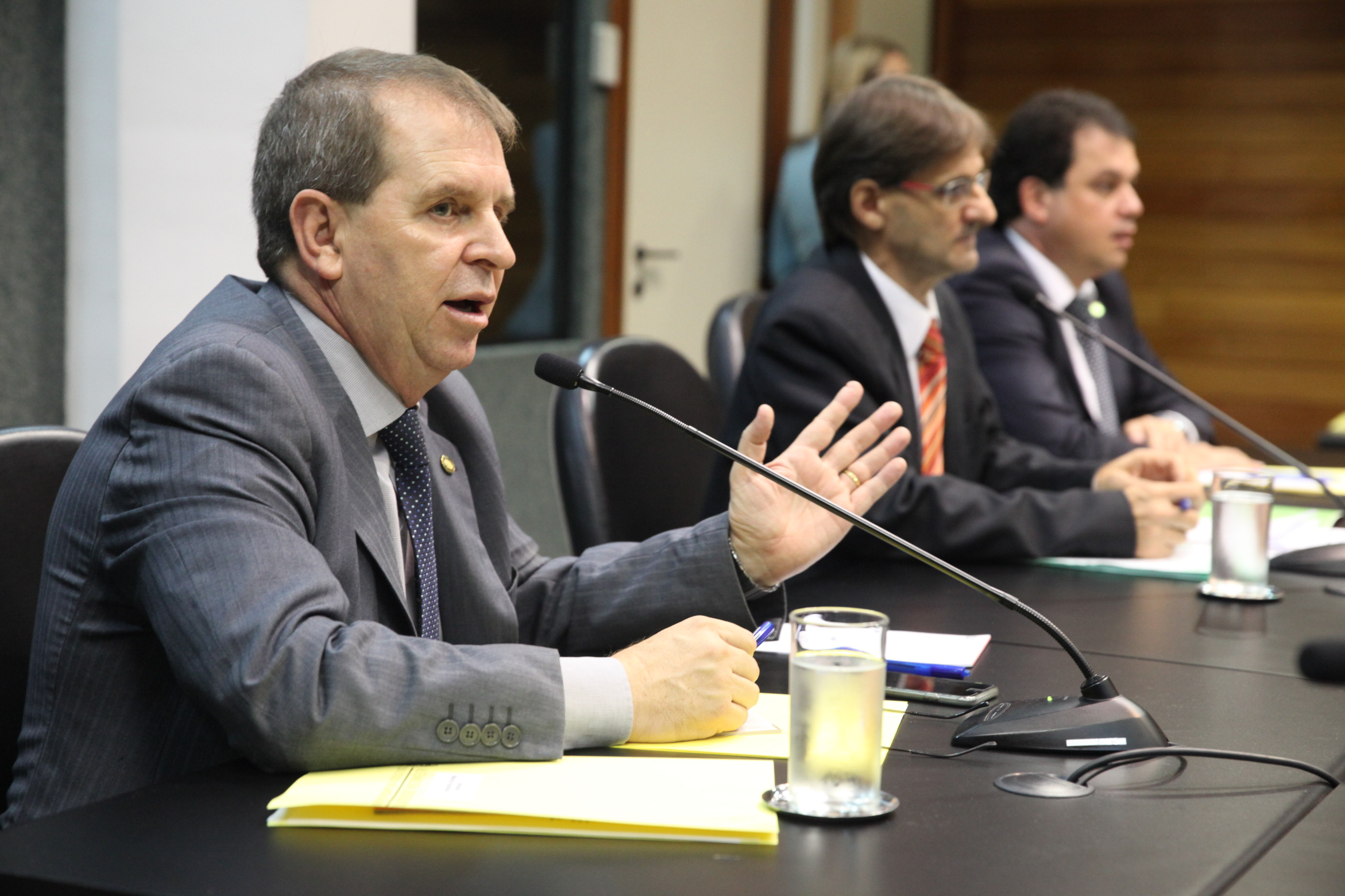Reunião da Comissão de Pesca e Aquicultura. Foto: Fábio Queiroz / Agência AL