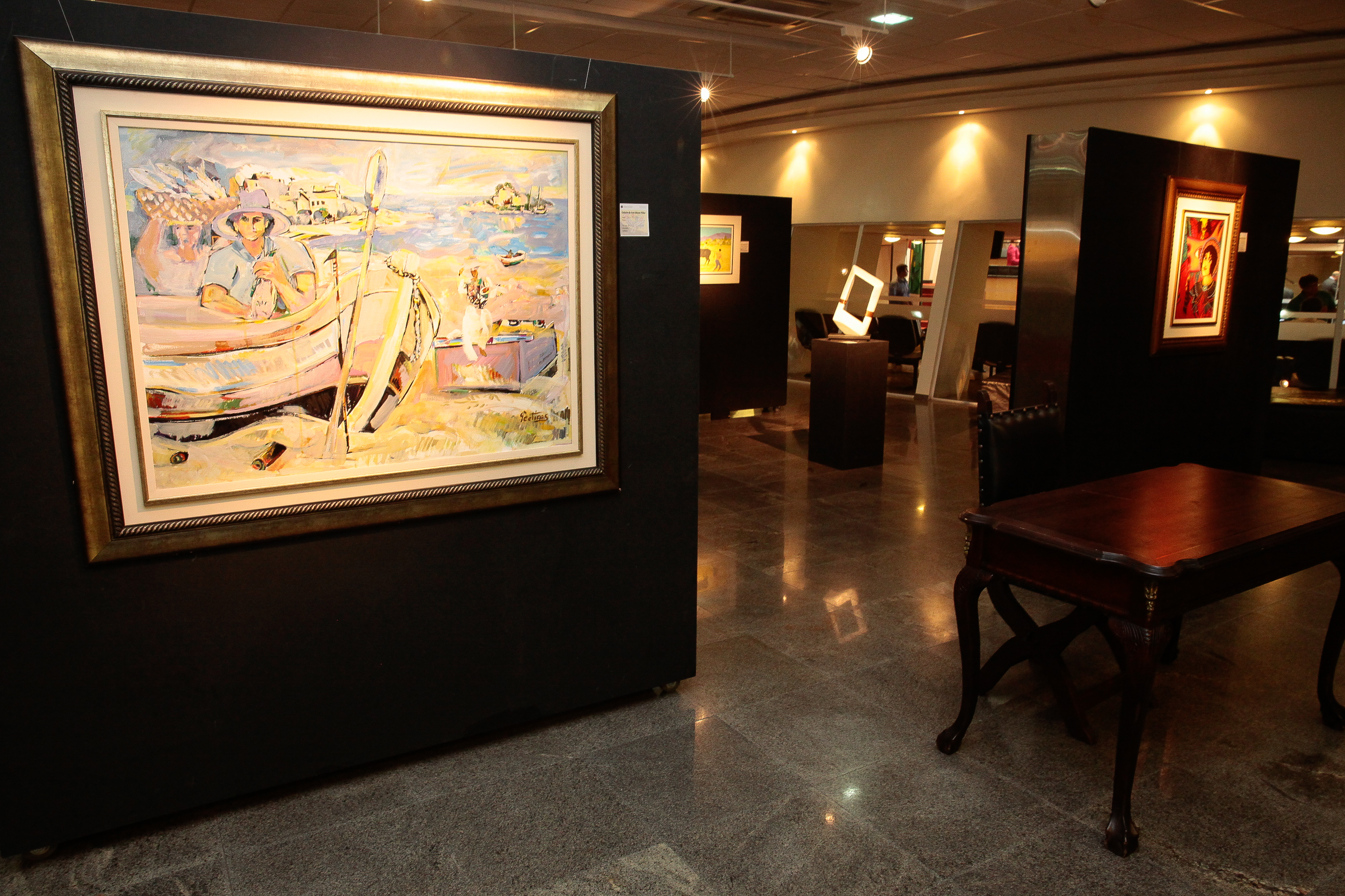 Exposição de telas 40 anos … Entornos e Retornos