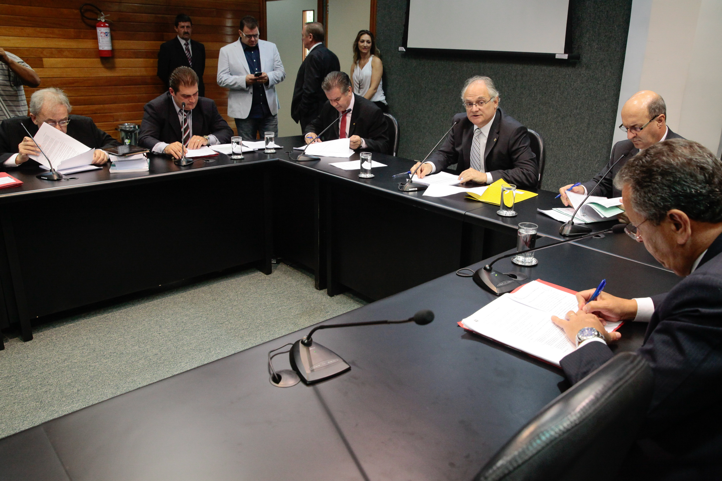 Reunião da Comissão de Saúde. Foto: Miriam Zomer/Agência AL