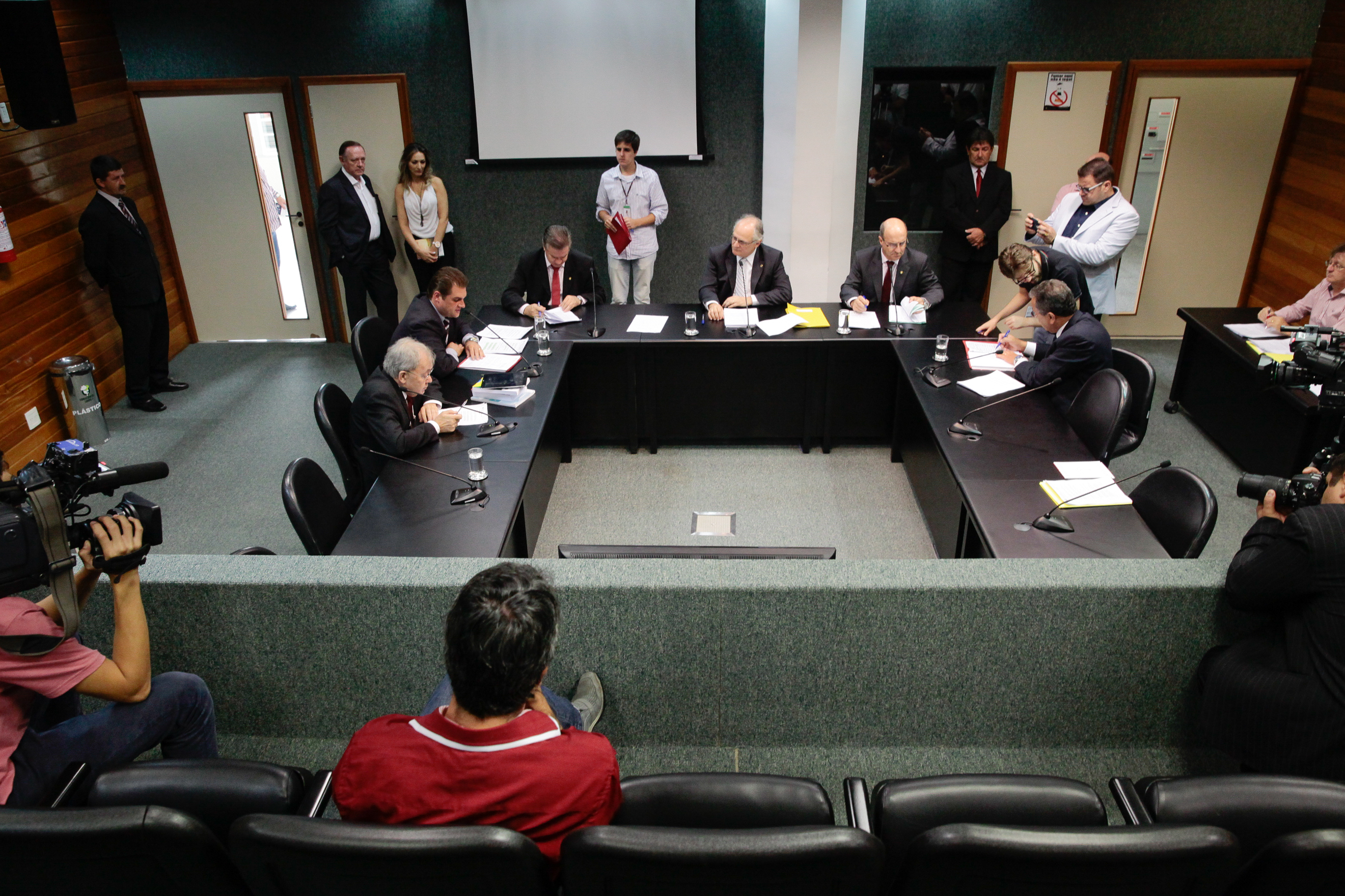 Reunião da Comissão de Saúde. Foto: Miriam Zomer/Agência AL