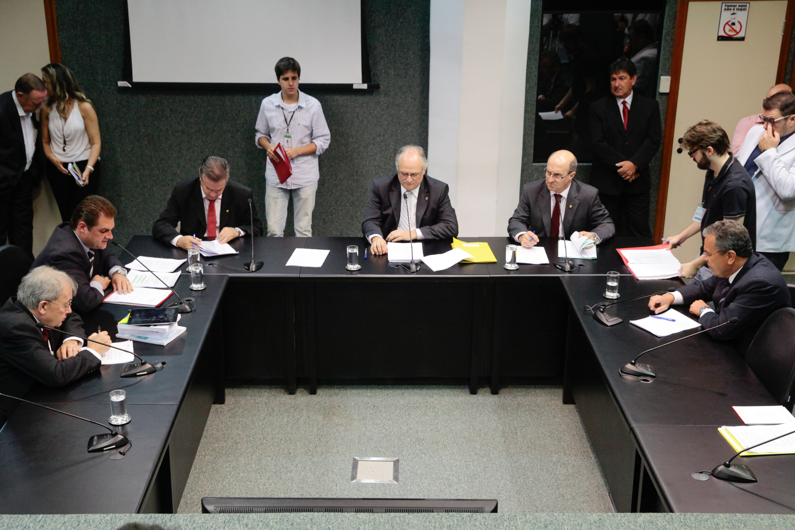 Reunião da Comissão de Saúde. Foto: Miriam Zomer/Agência AL