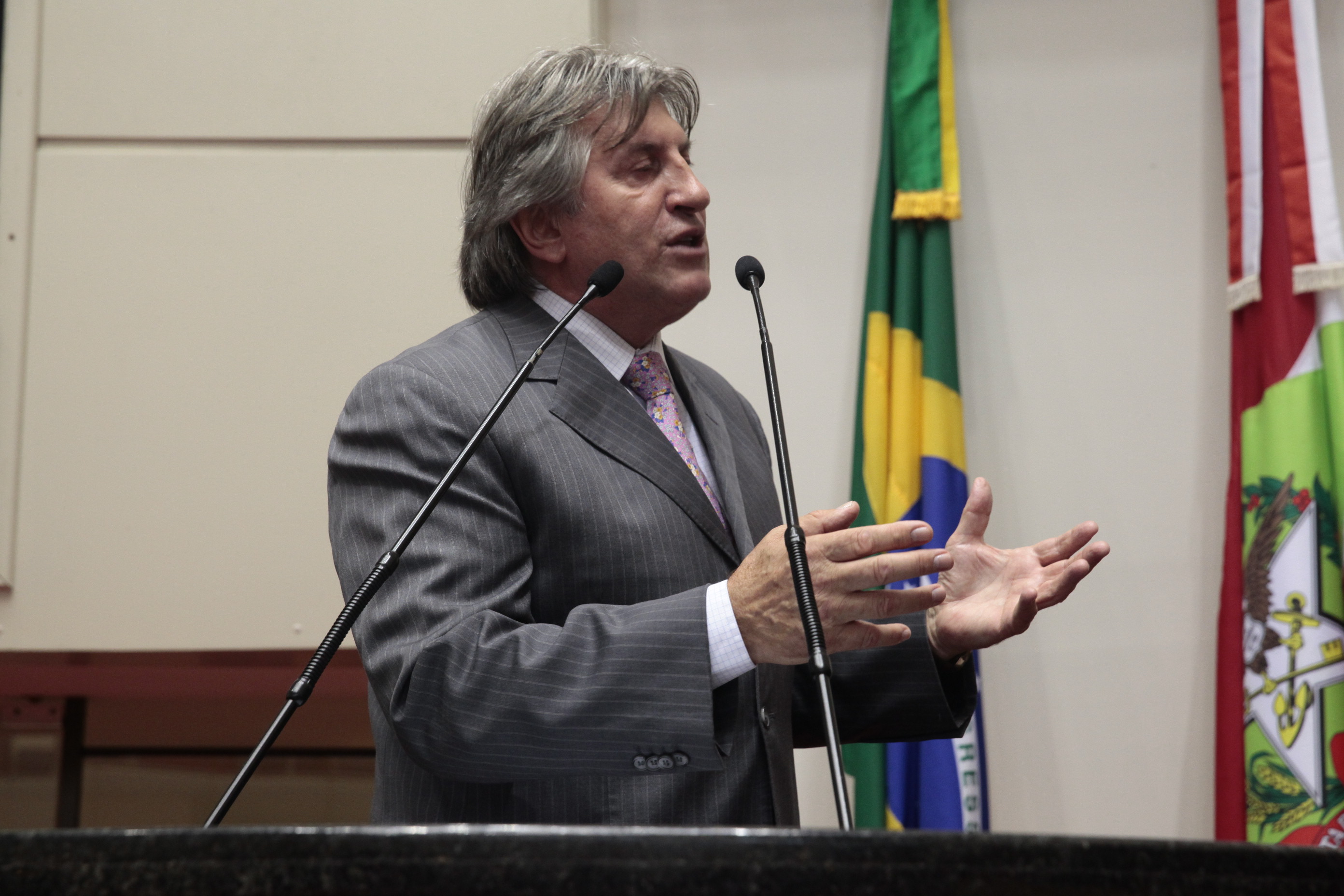 Sessão Ordinária. Deputado Leonel Pavan (PSDB) Foto: Eduardo Guedes de Oliveira / Agência AL