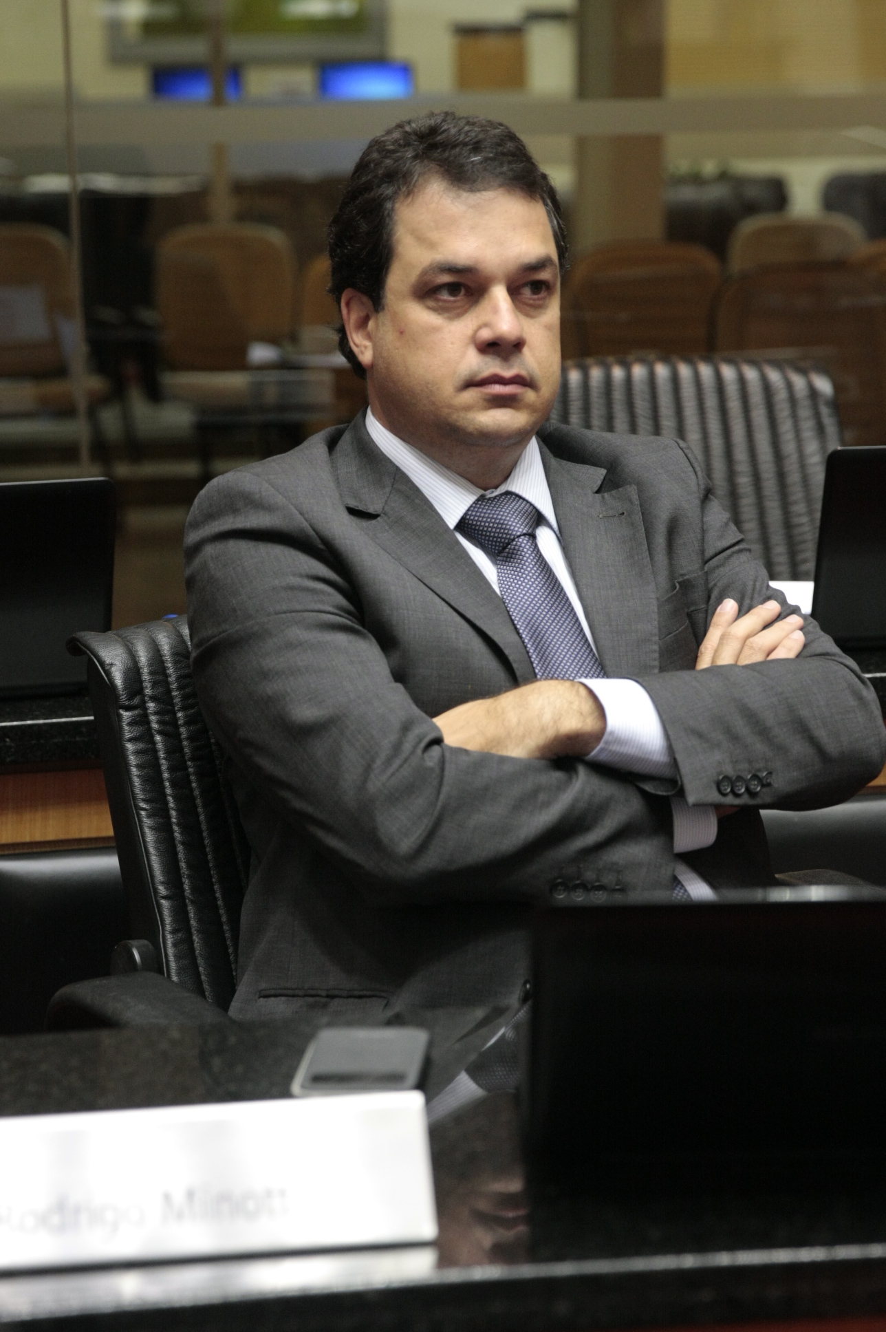 Sessão Ordinária. Deputado Rodrigo Minotto (PDT). Yuri Santos / Agência AL