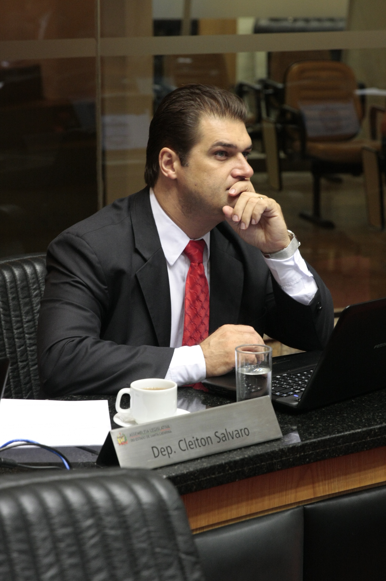 Sessão Ordinária. Dep: Cleiton Savlaro (PSB). Yuri Santos / Agência AL