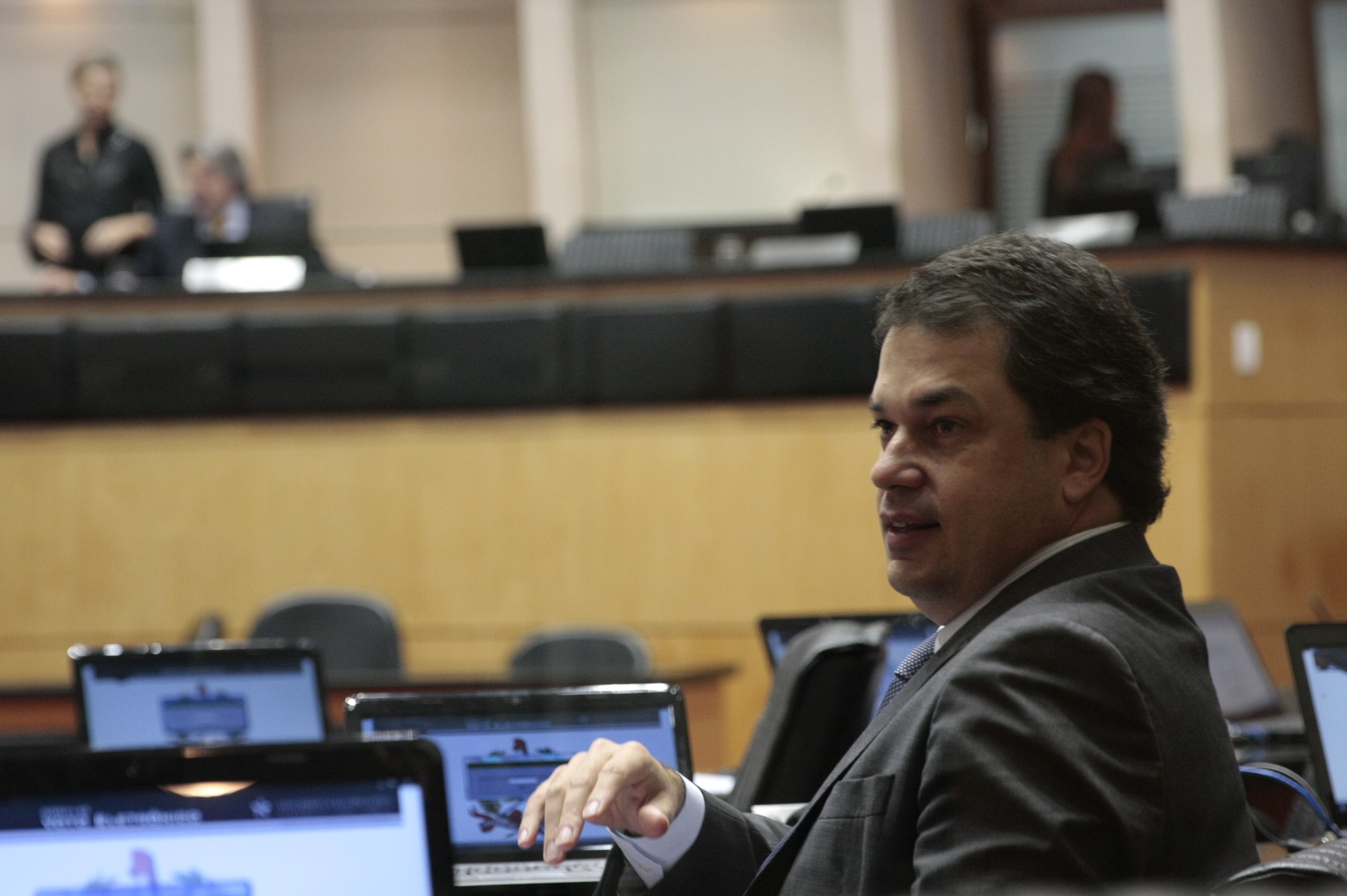 Sessão Ordinária. Deputado Rodrigo Minotto (PDT). Yuri Santos / Agência AL