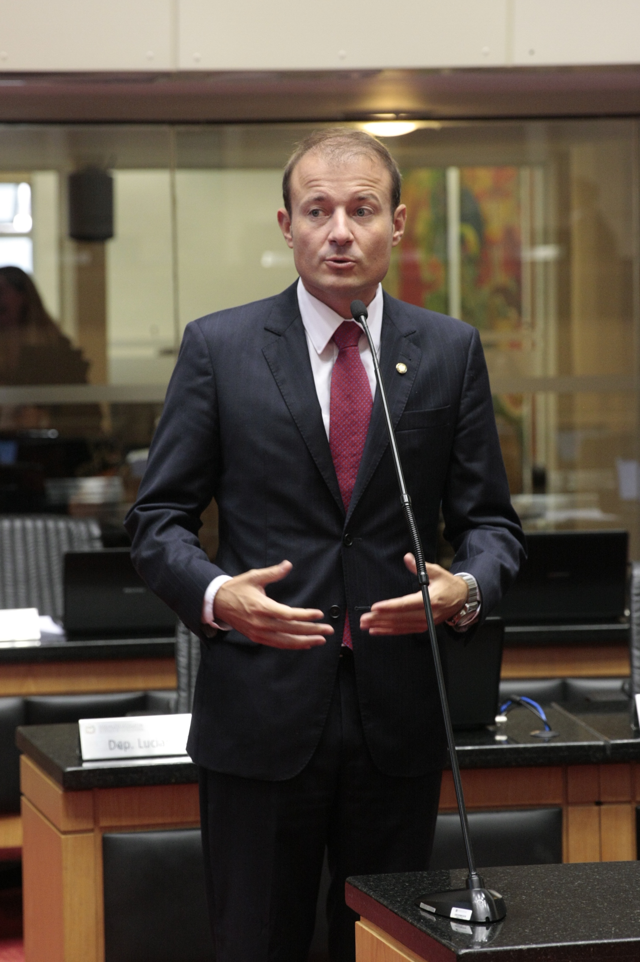 Sessão Ordinária. Dep: Gabriel Ribeiro (PSD).  Yuri Santos / Agência AL