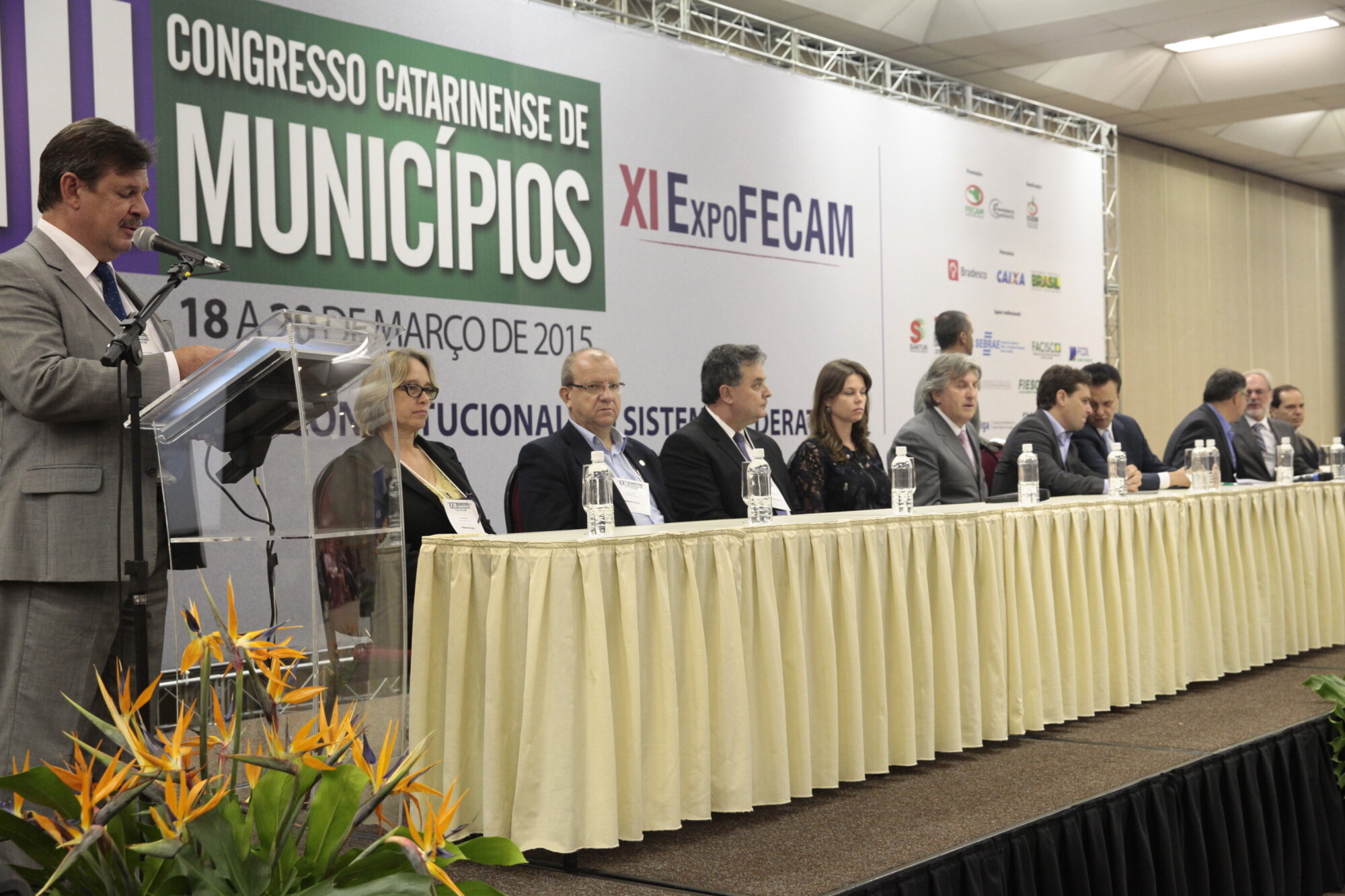 Congresso Catarinense de Municípios foca revisão do sistema federativo