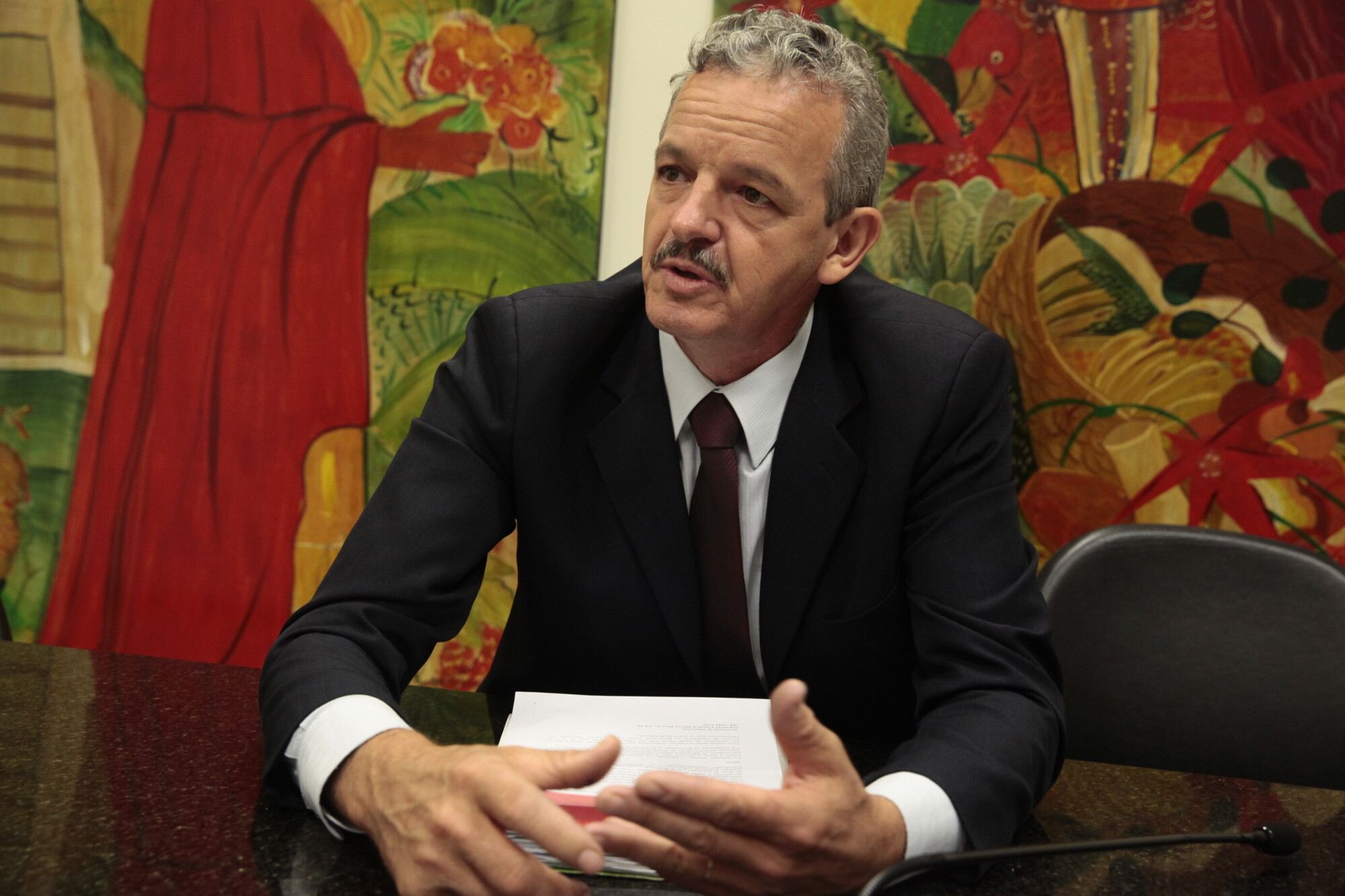 Deputado Dirceu Dresch, autor da proposta. FOTO: Eduardo Guedes de Oliveira/Agência AL