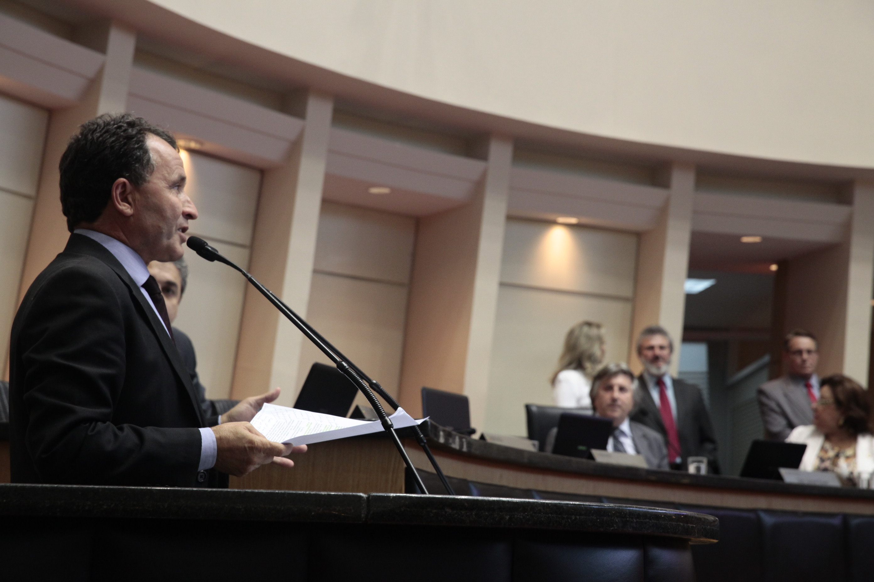 Deputado Darci de Matos (PSD) Sessão Ordinária - Plenário Osni Régis. Foto: Eduardo Guedes de Oliveira / Agência AL