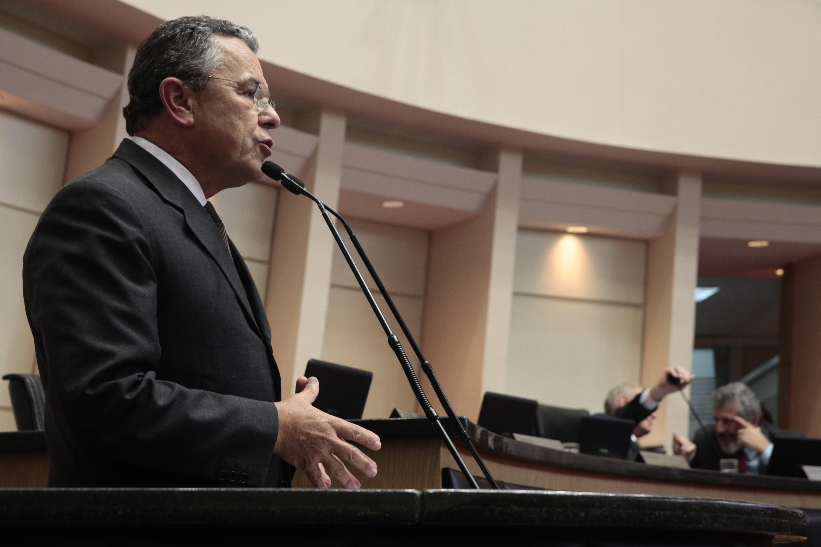 Deputado Dalmo de Oliveira Claro (PMDB) Sessão Ordinária. Foto: Eduardo Guedes de Oliveira / Agência AL