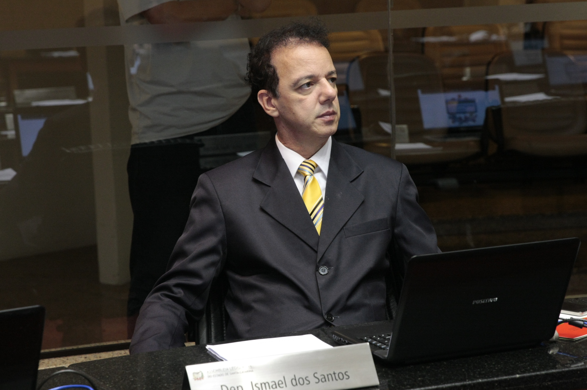 Sessão Ordinária. Deputado Ismael dos Santos (PSD). Foto: Yuri Santos / Agência AL