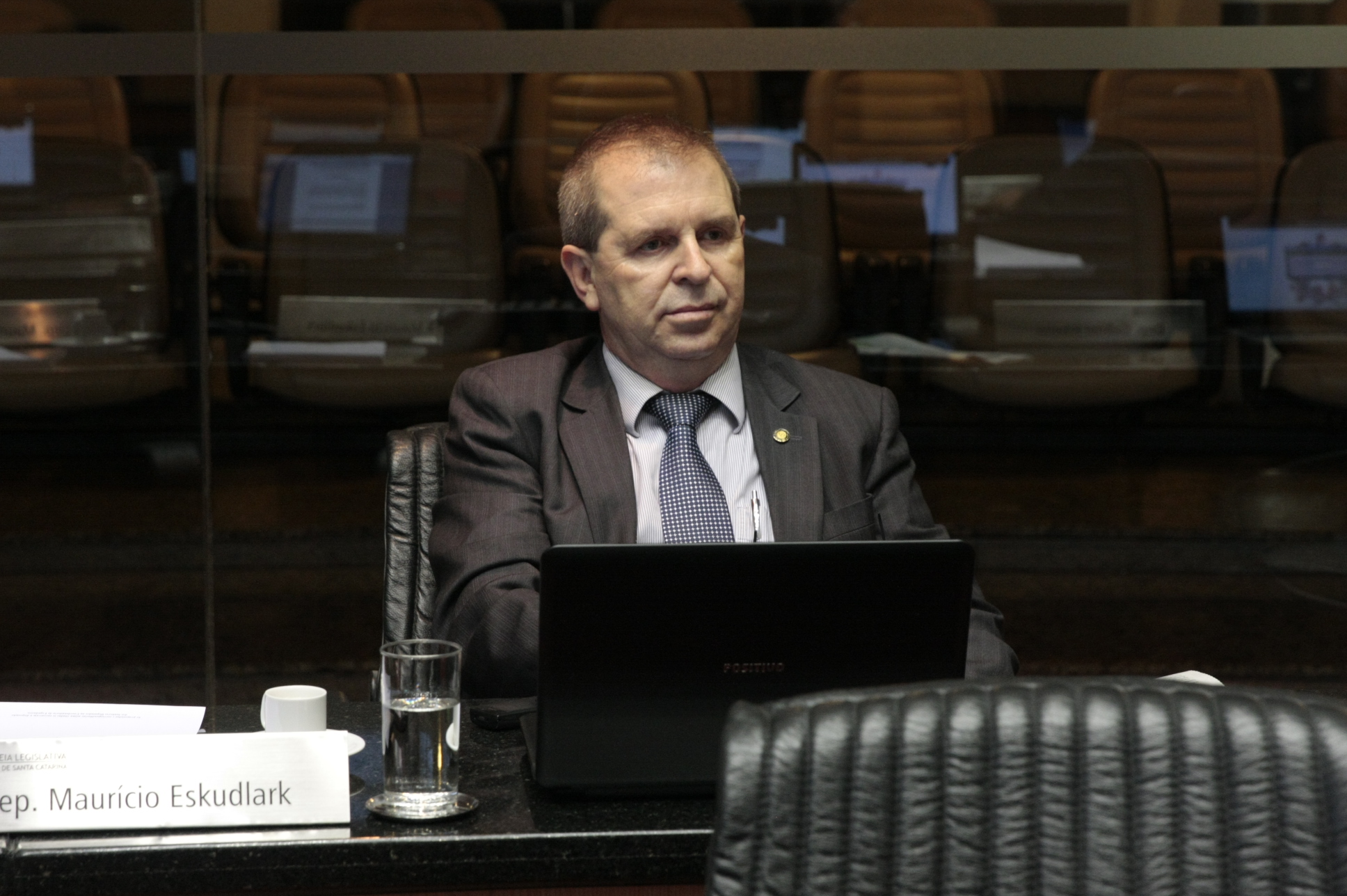 Sessão Ordinária. Deputado Maurício Eskudlark (PSD).  Foto: Yuri Santos / Agência AL