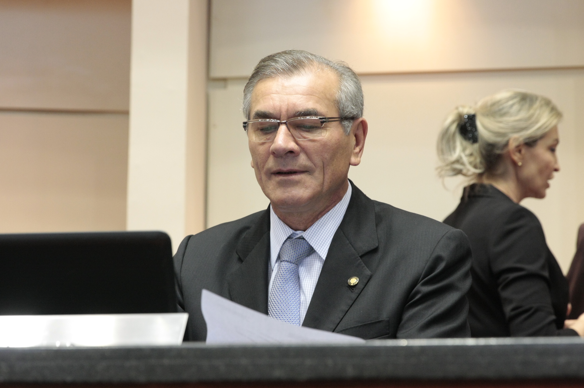 Sessão Ordinária. Deputado Silvio Dreveck (PP).  Foto: Yuri Santos / Agência AL