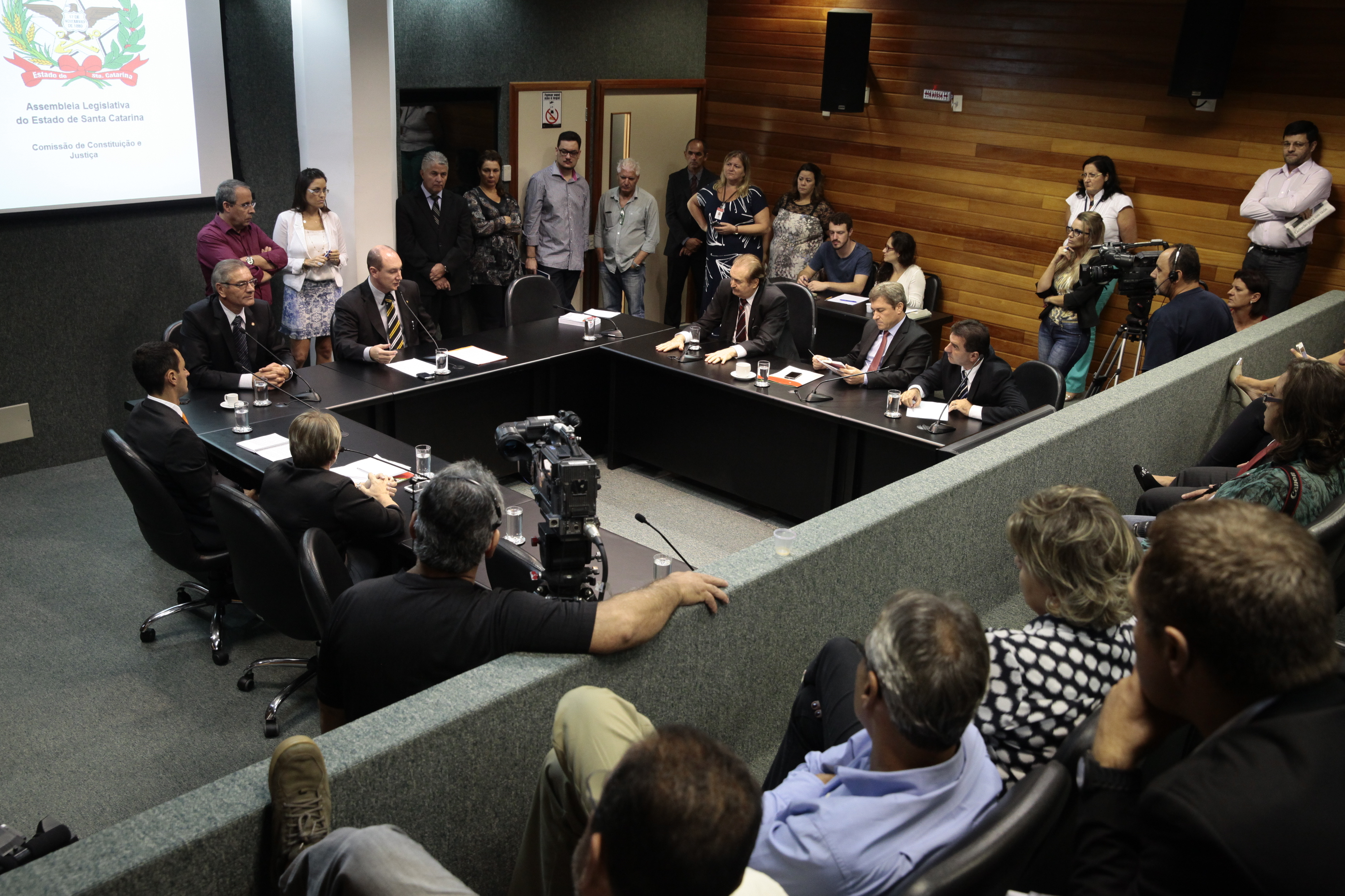 Comissão de Constituição e Justiça. Foto: Miriam Zomer / Agência AL