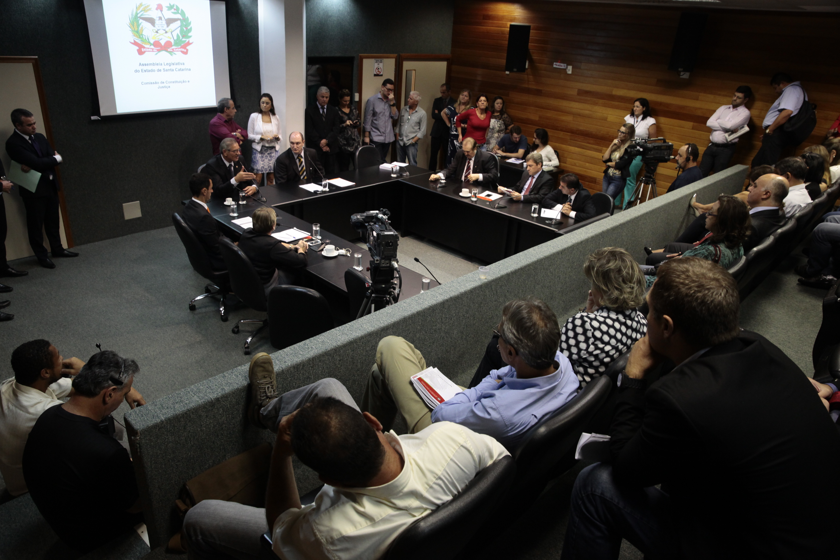 Comissão de Constituição e Justiça. Foto: Miriam Zomer / Agência AL