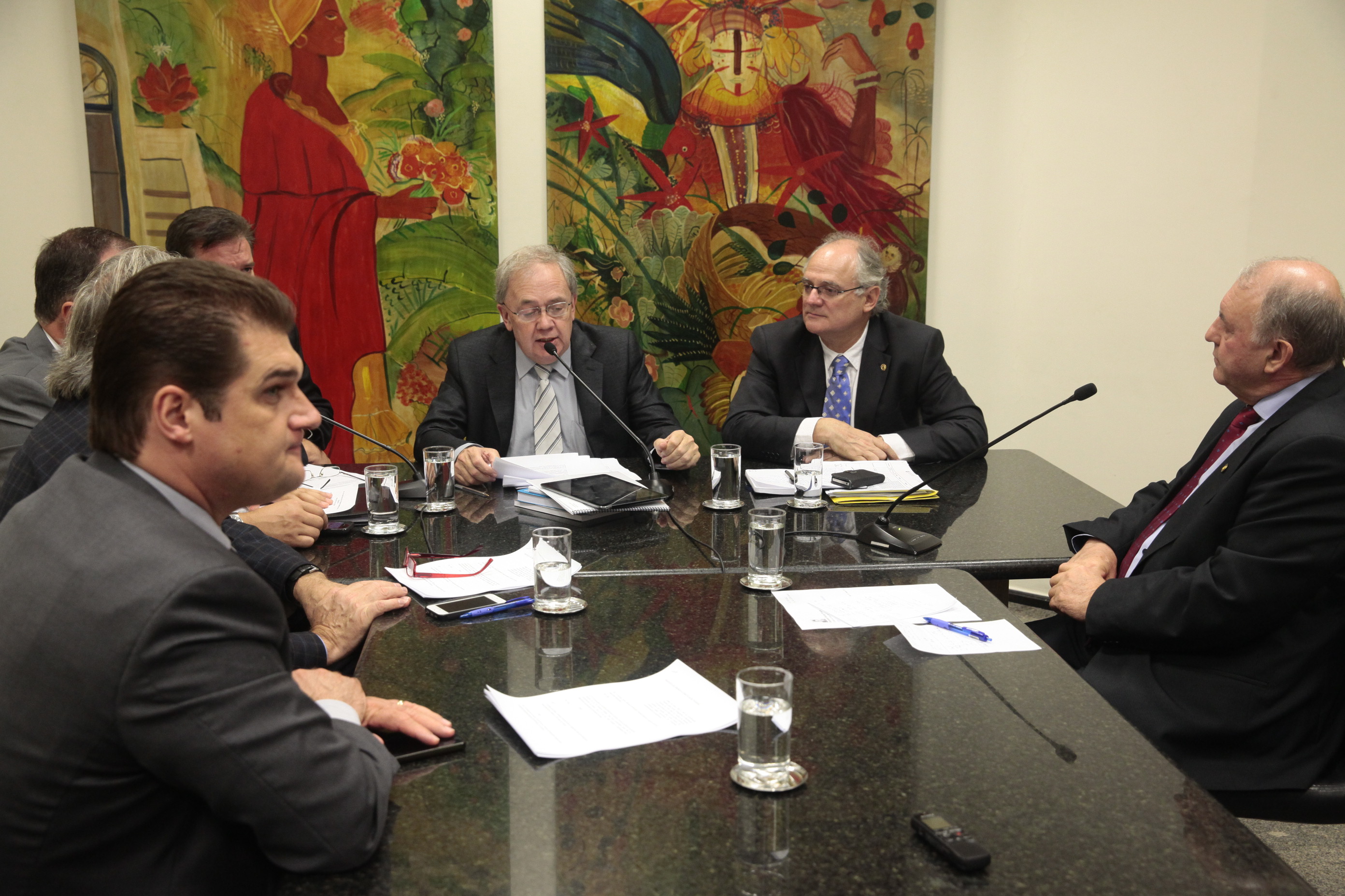 Reunião do Fórum Parlamentar - Pacto Federativo. Foto: Eduardo Guedes de Oliveira / Agência AL