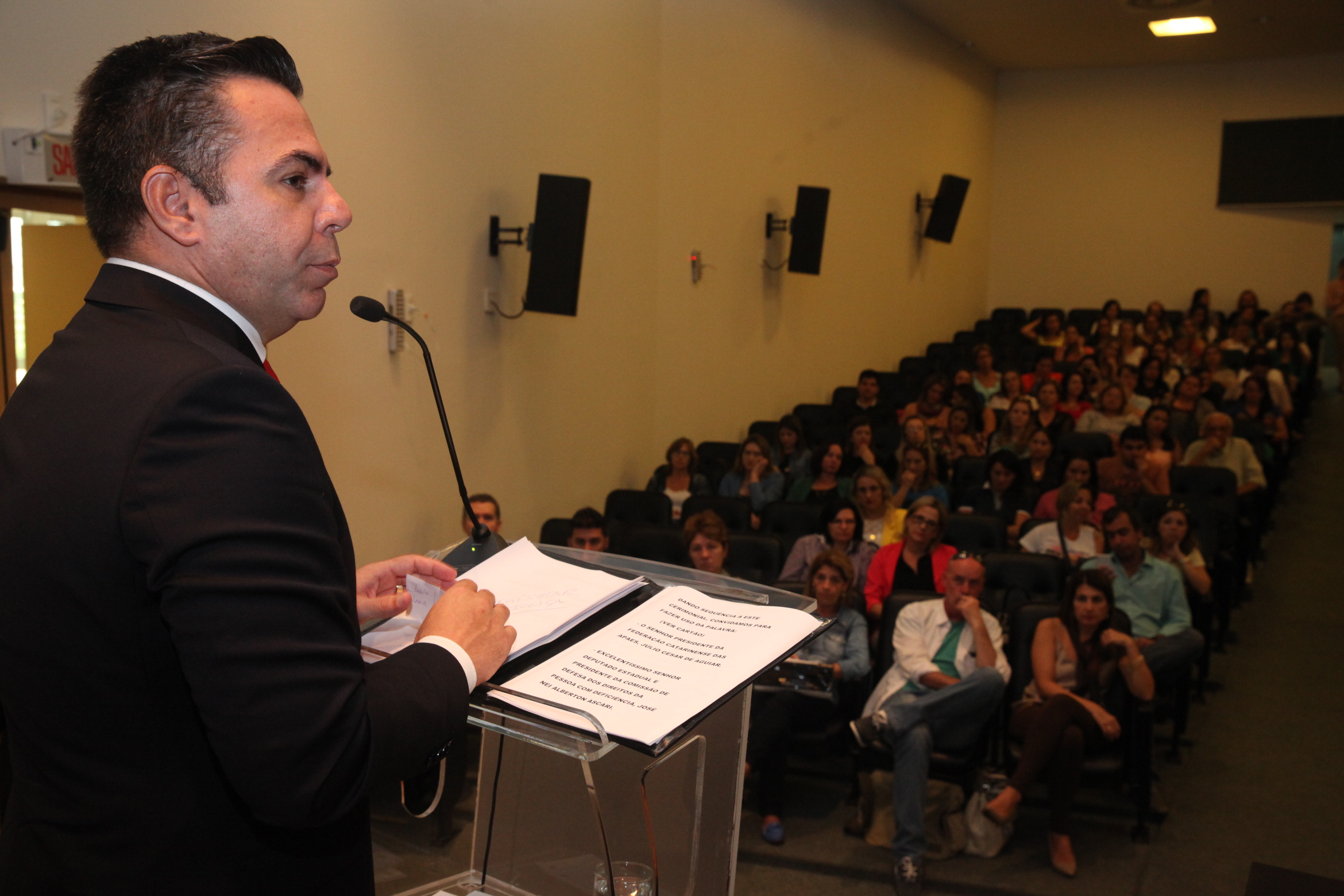 Seminário Prevenção de Deficiências. Foto: Fábio Queiroz / Agência AL