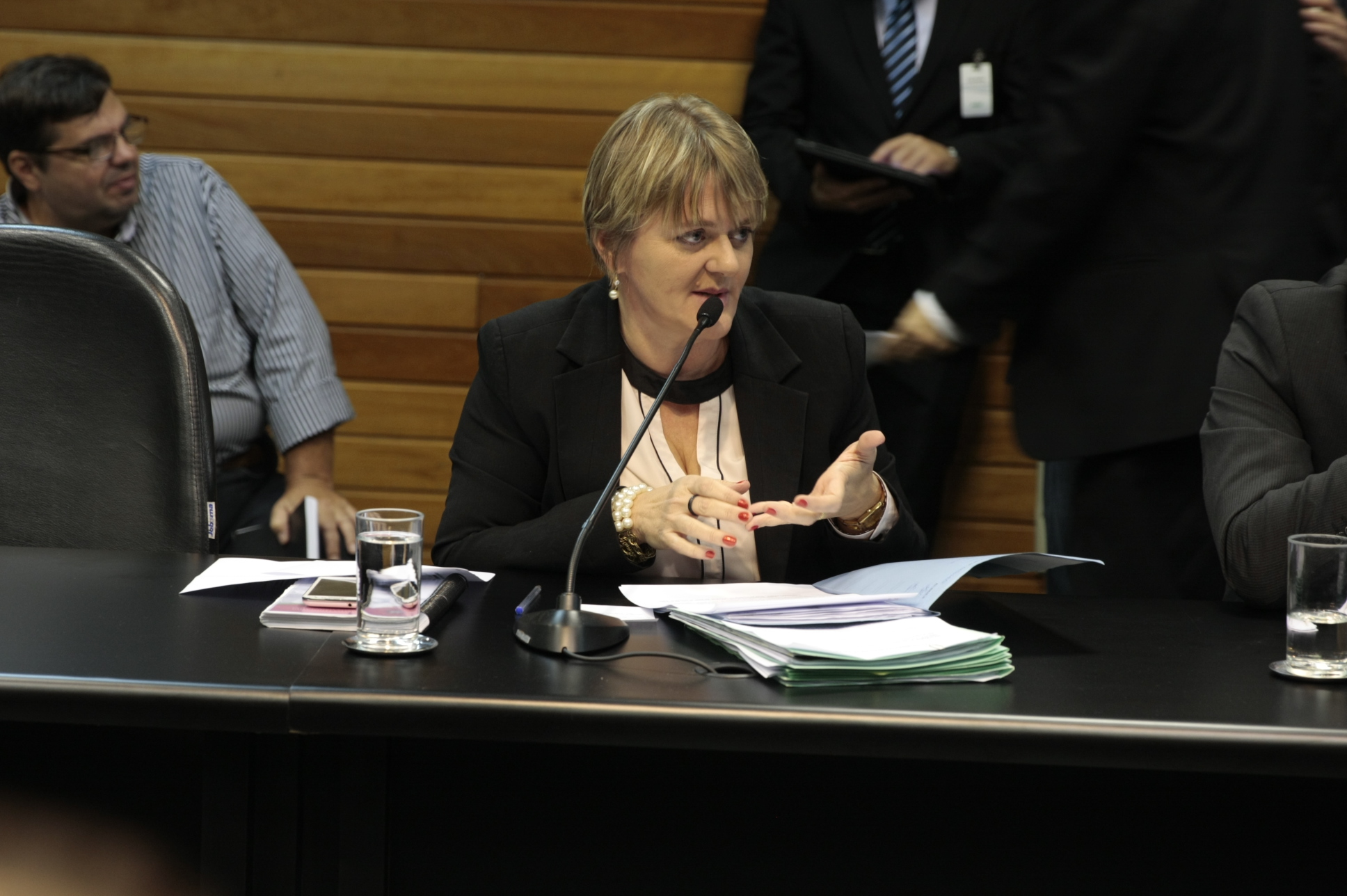 Comissão de Constituição e Justiça. Deputada Luciane Carminatti (PT).  Foto: Yuri Santos / Agência AL