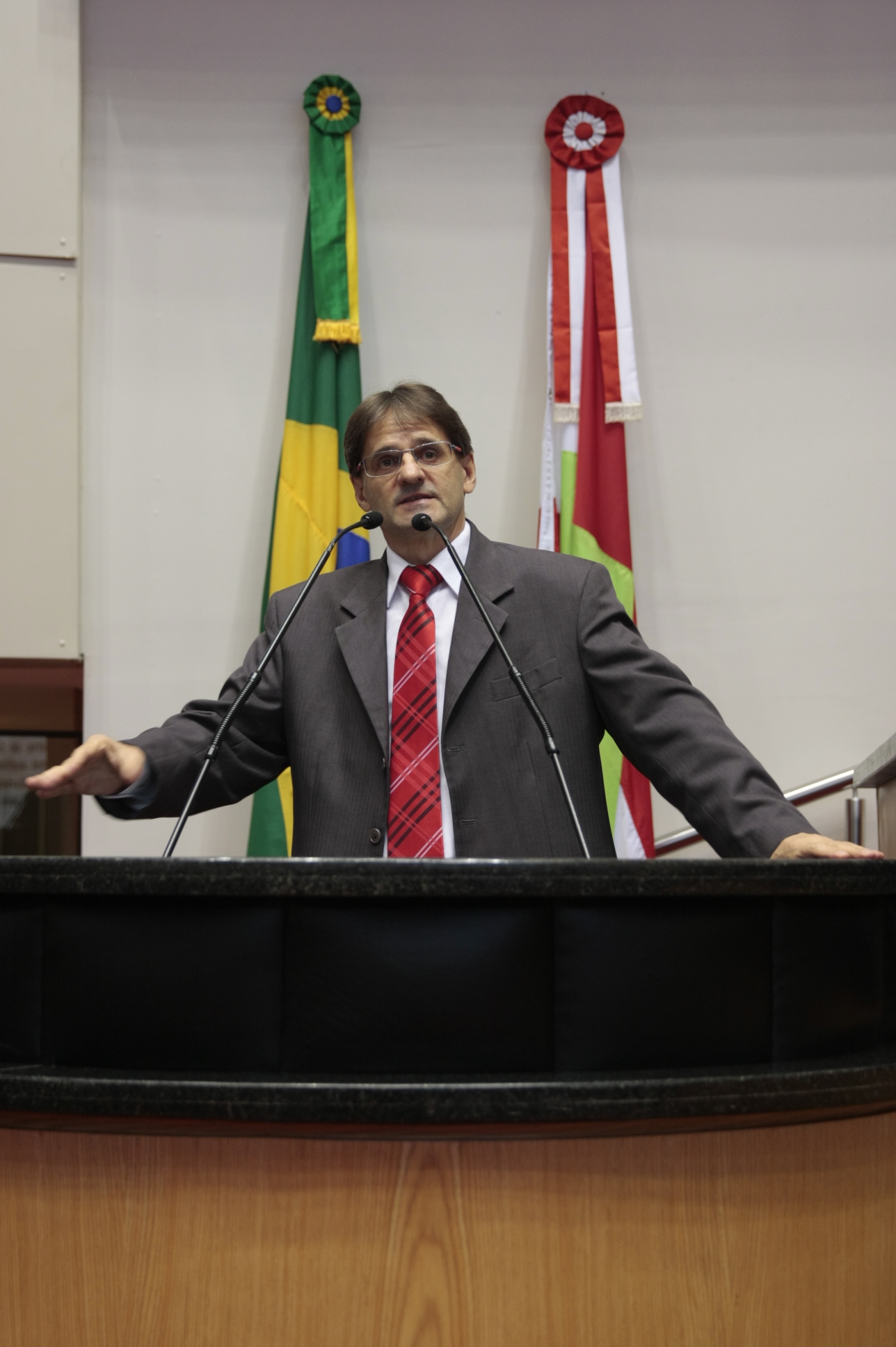Sessão Ordinária. Deputado Neodi Saretta (PT). Foto:Yuri Santos / Agência AL