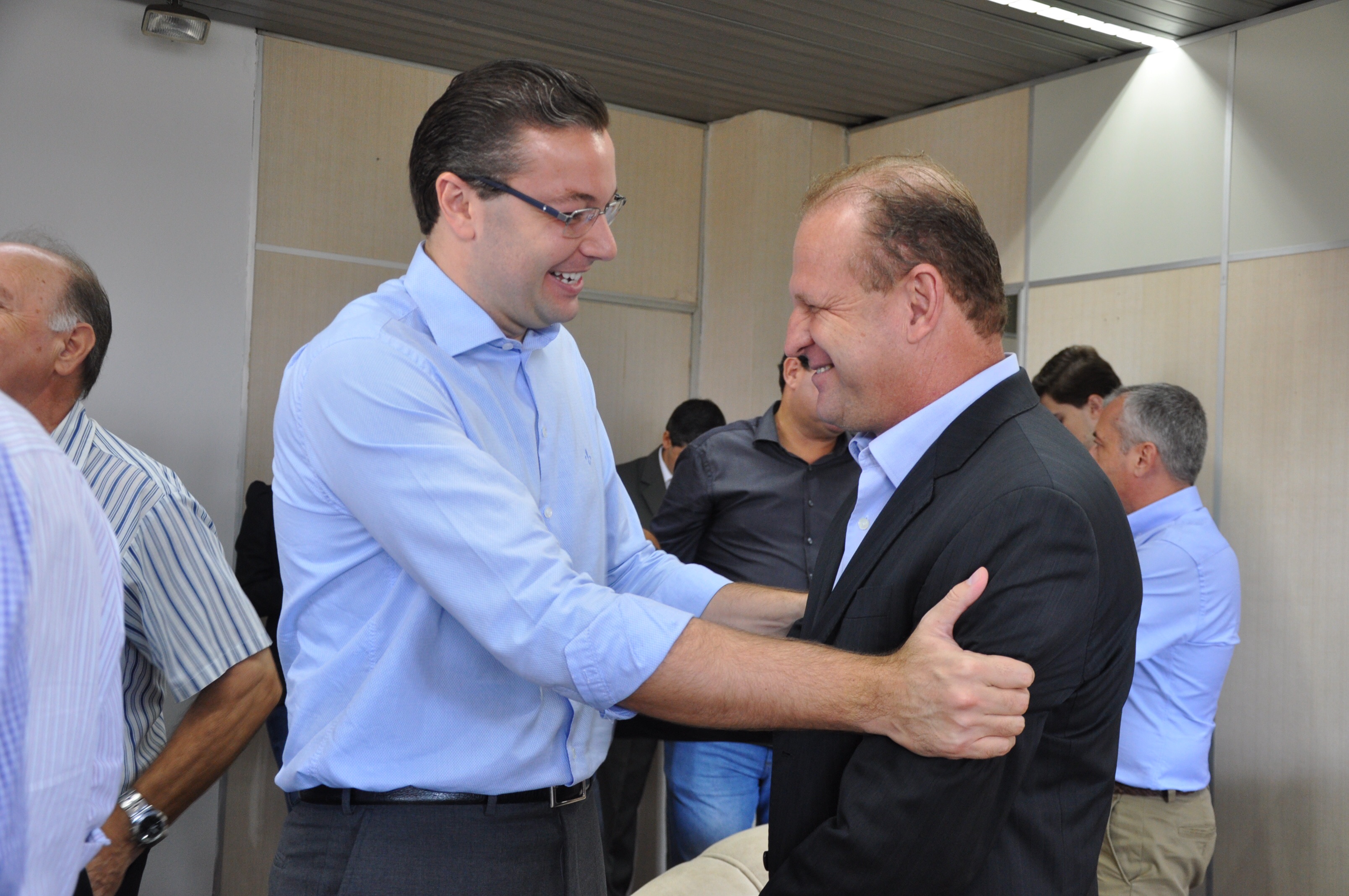 Presidente Merisio em Blumenau