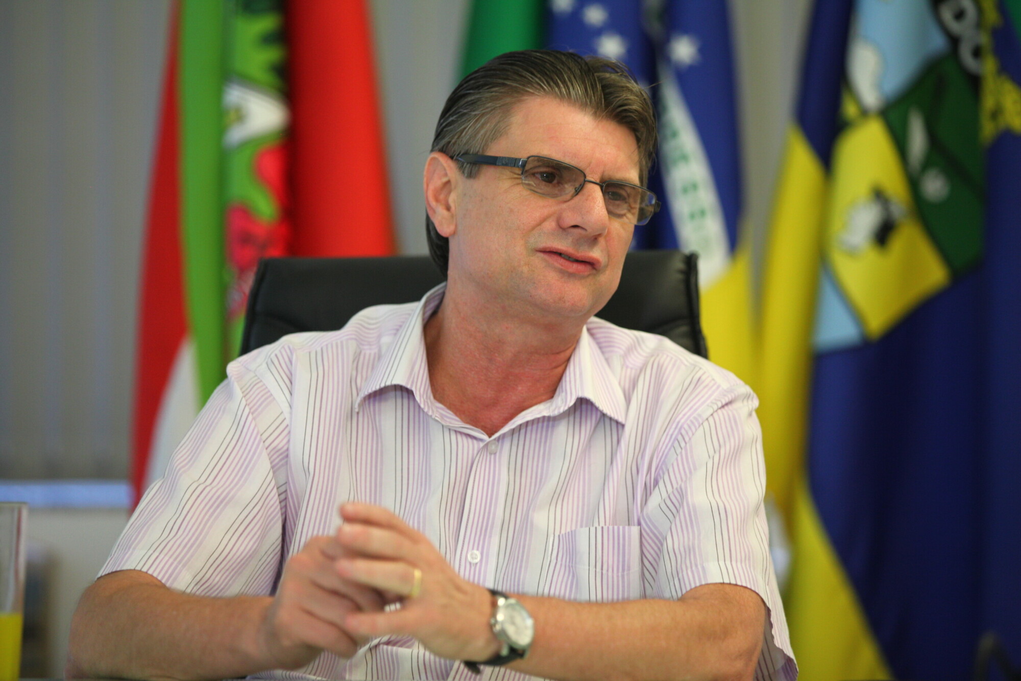 Prefeito Garibaldi Antônio Ayroso, o Gariba FOTO: Solon Soares/Agência AL
