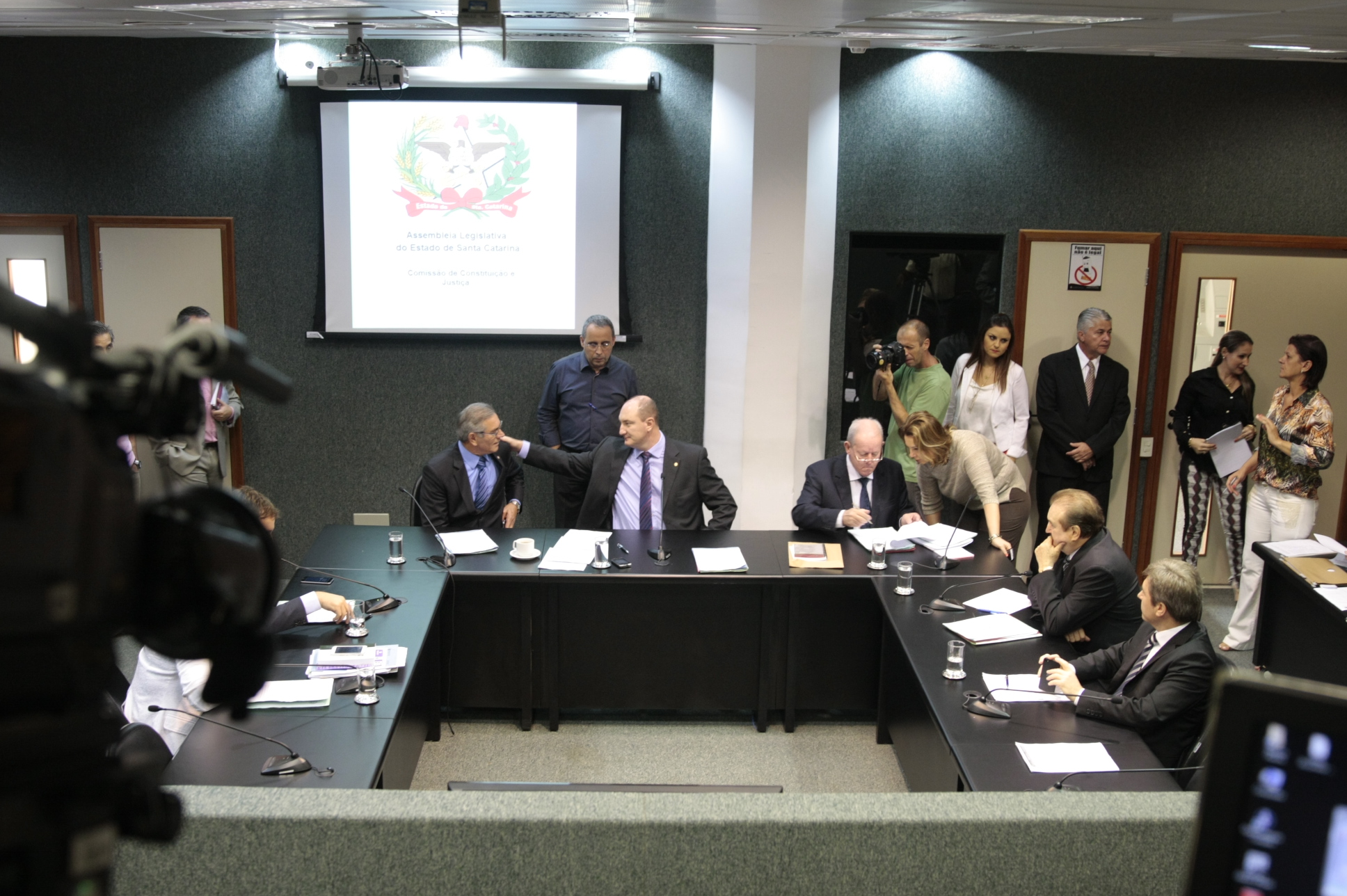 Comissão de Constituição e Justiça.  Foto: Yuri Santos / Agência AL