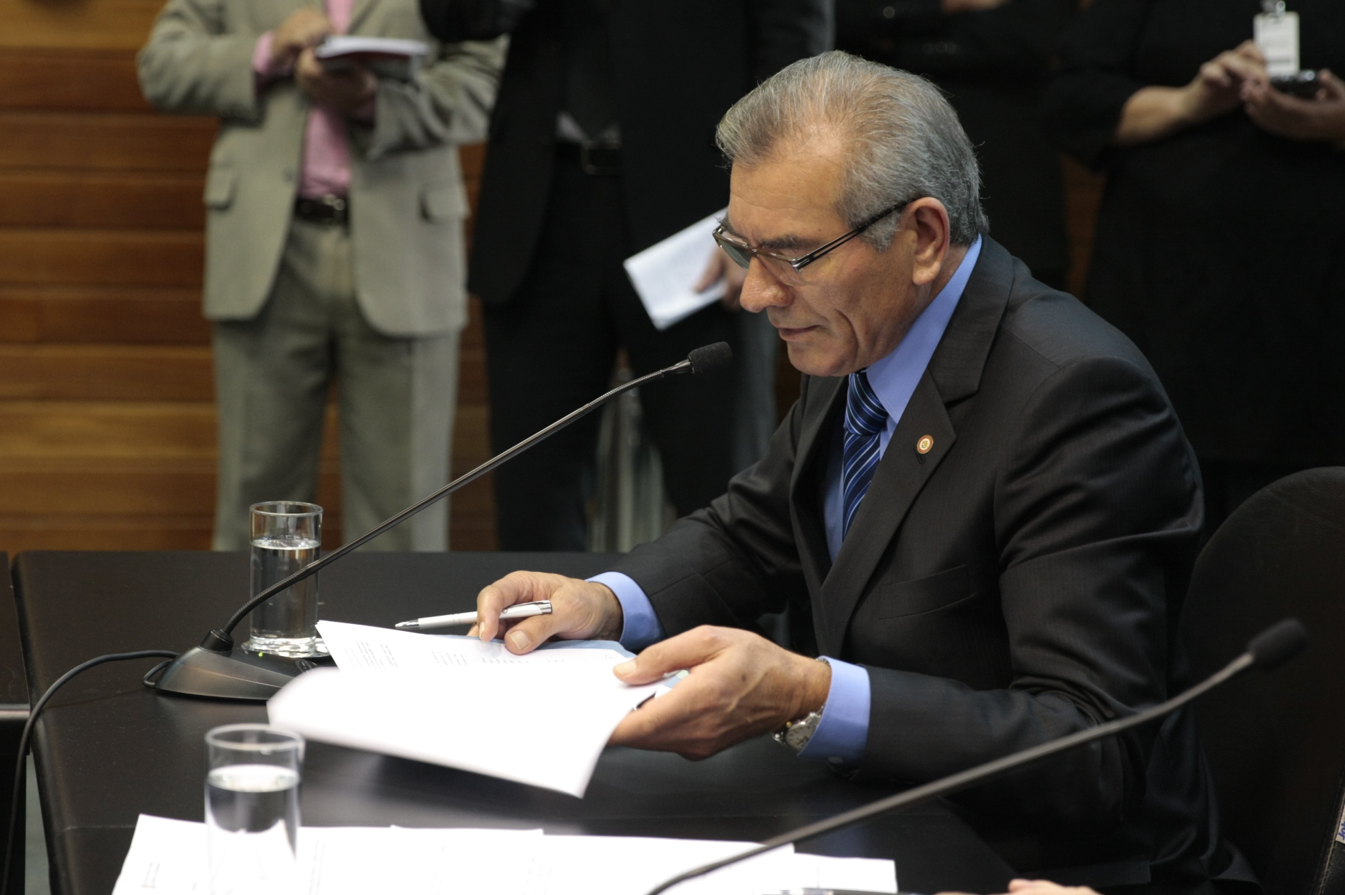Comissão de Constituição e Justiça. Deputado Silvio Dreveck (PP) Foto: Yuri Santos / Agência AL