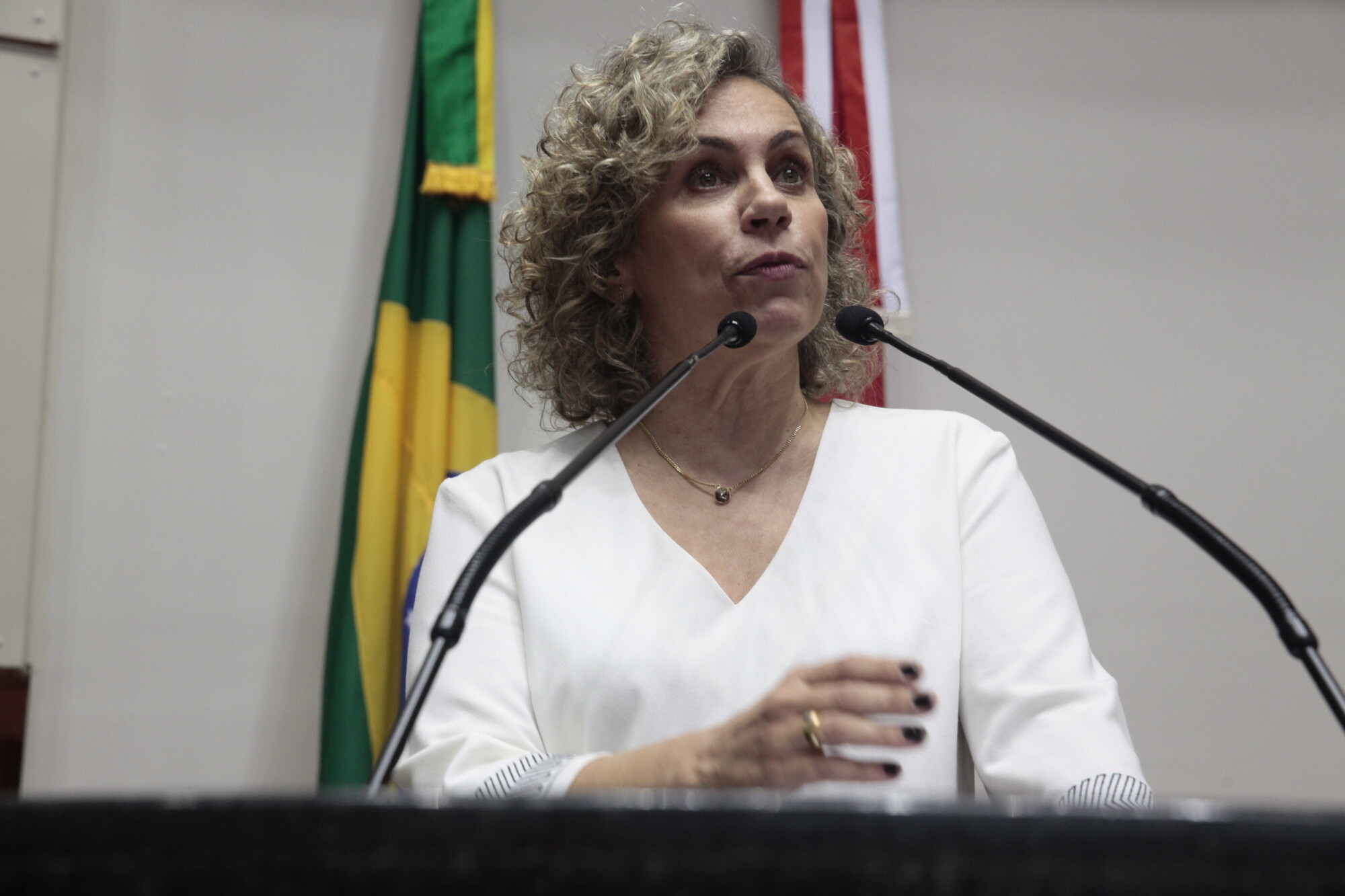 Deputada Ana Paula Lima FOTO: Eduardo Guedes de Oliveira/Agência AL