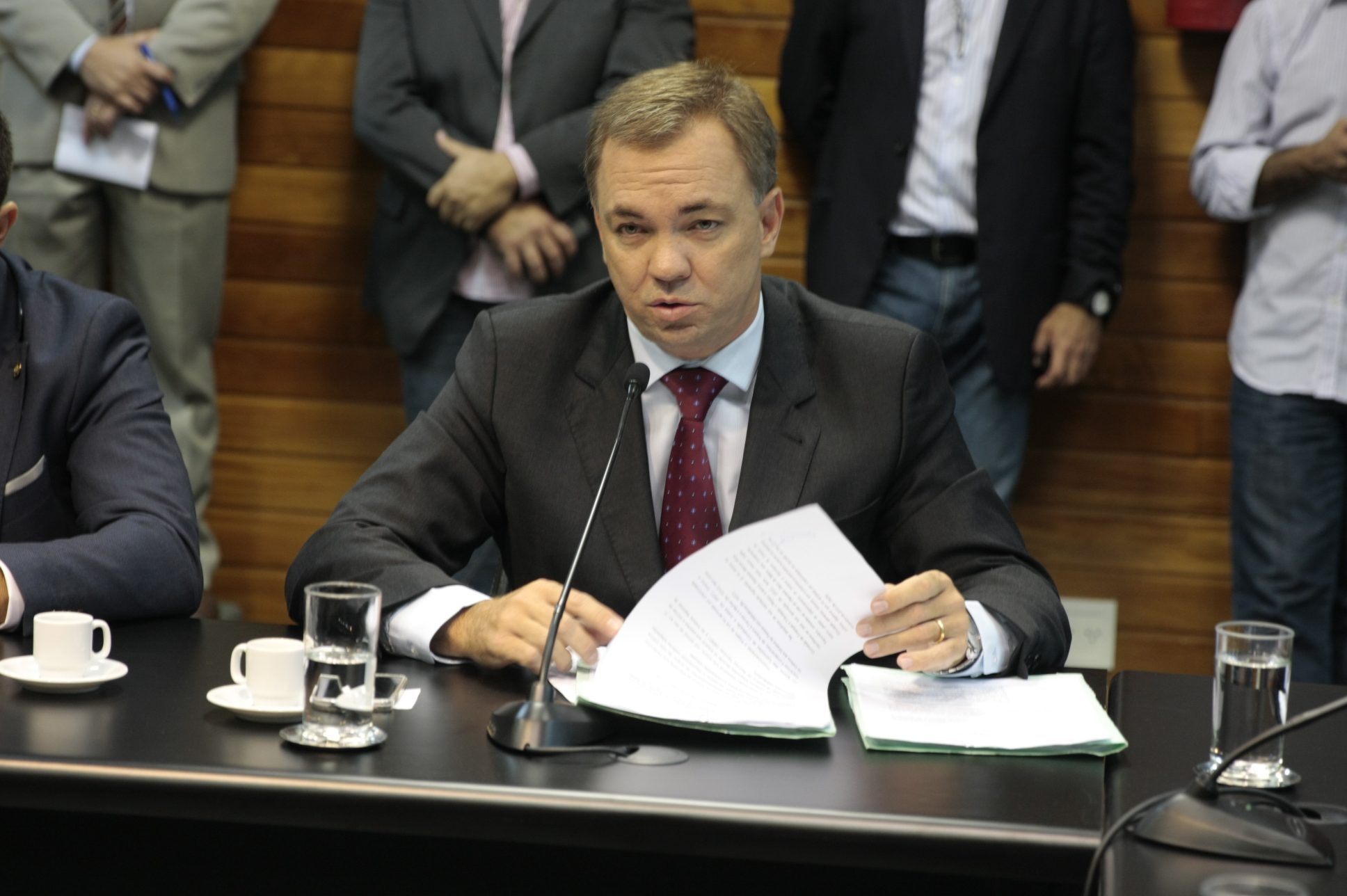 Comissão de Finanças. Deputado Gean Loureiro (PMDB). Foto:Yuri Santos / Agência AL