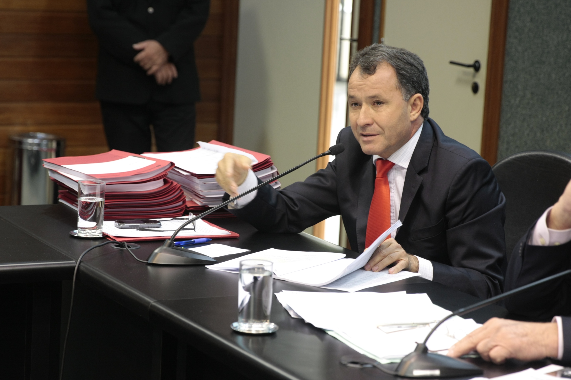 Comissão de Finanças. Deputado Darci de Matos (PSD). Foto:Yuri Santos / Agência AL