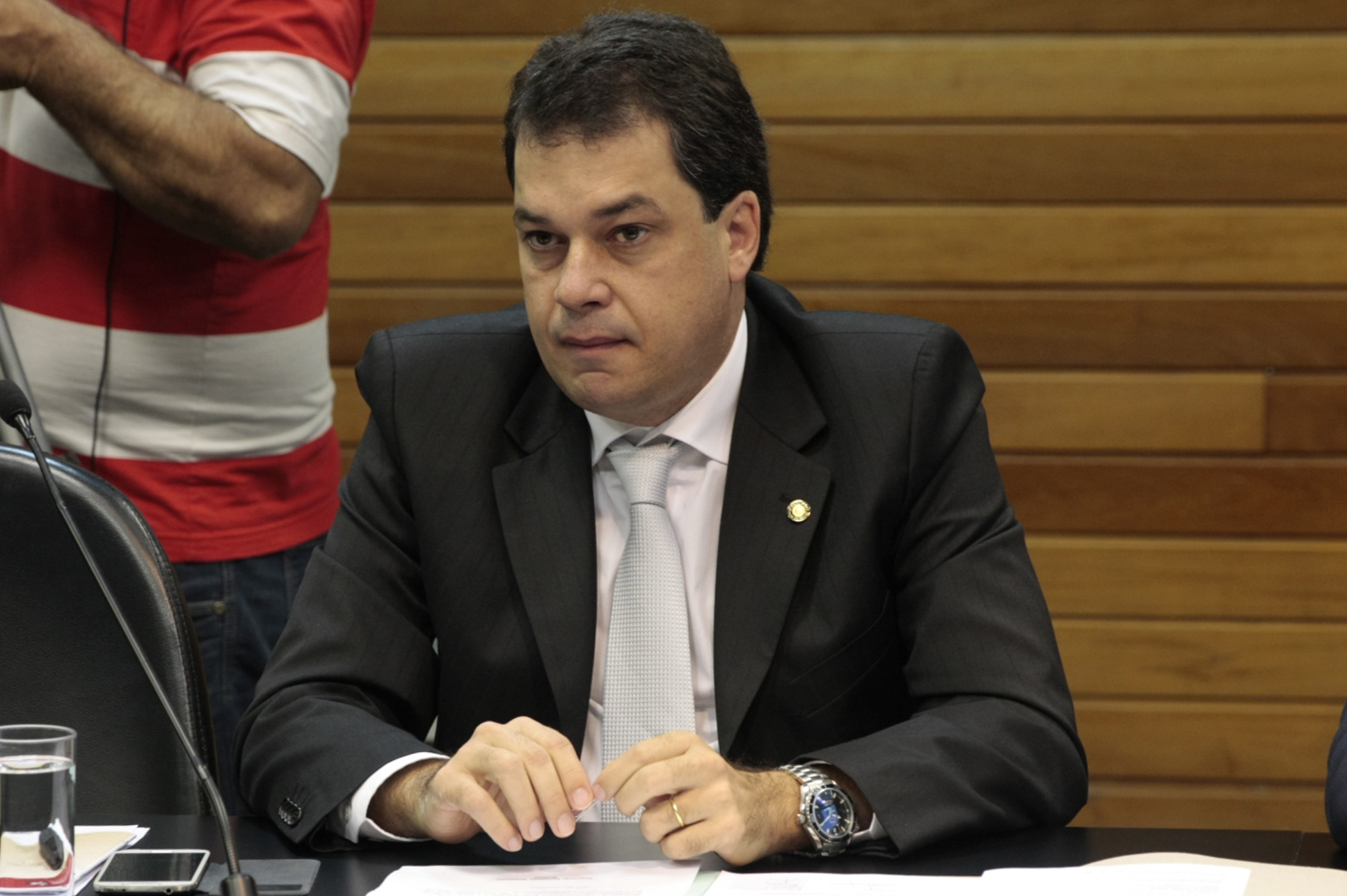 Comissão de Finanças. Deputado Rodrigo Minotto (PDT). Foto:Yuri Santos / Agência AL