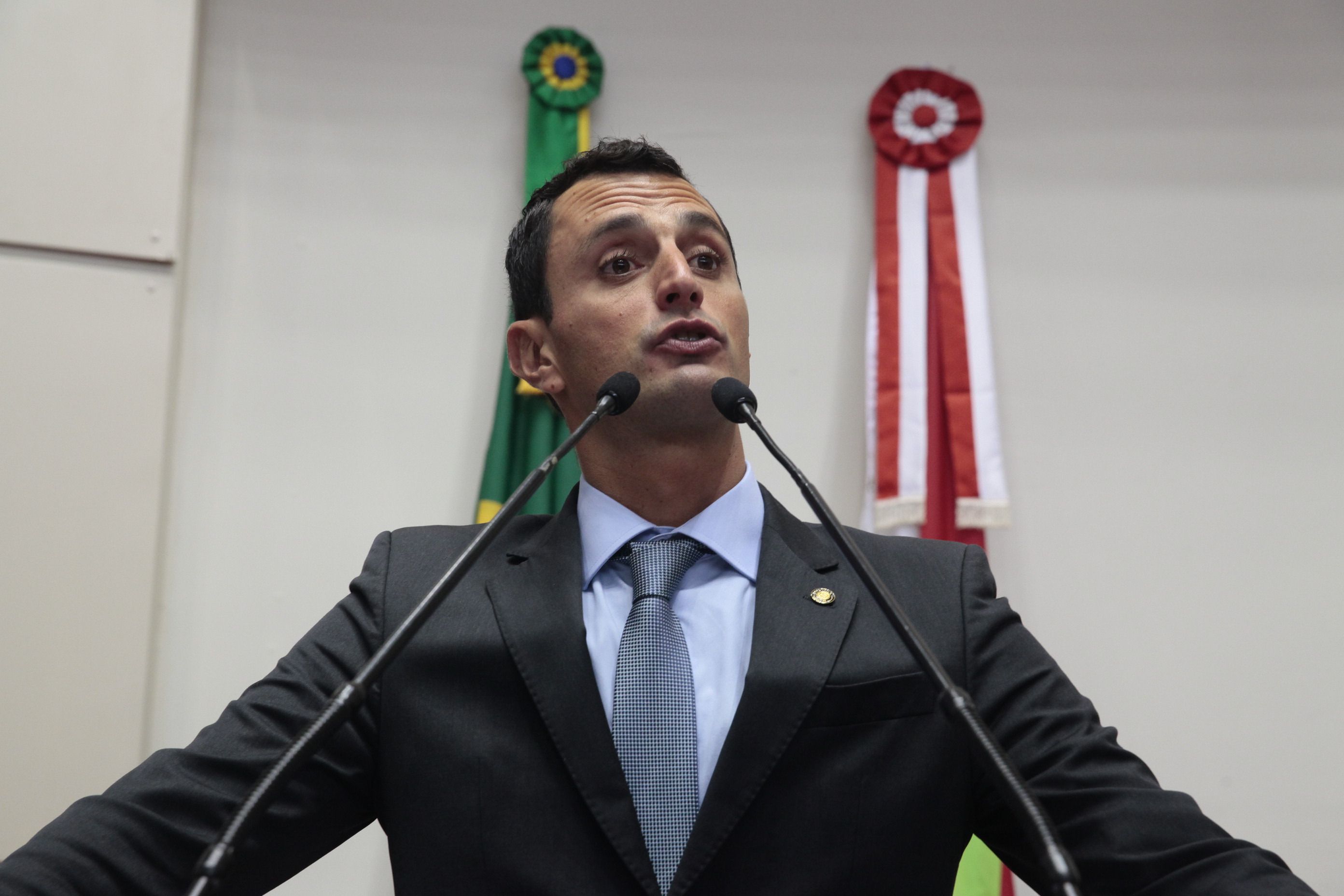 Deputado Joao Amin (Partido Progressista) Sessão Plenária. Fotos: Eduardo Guedes de Oliveira/Agência AL