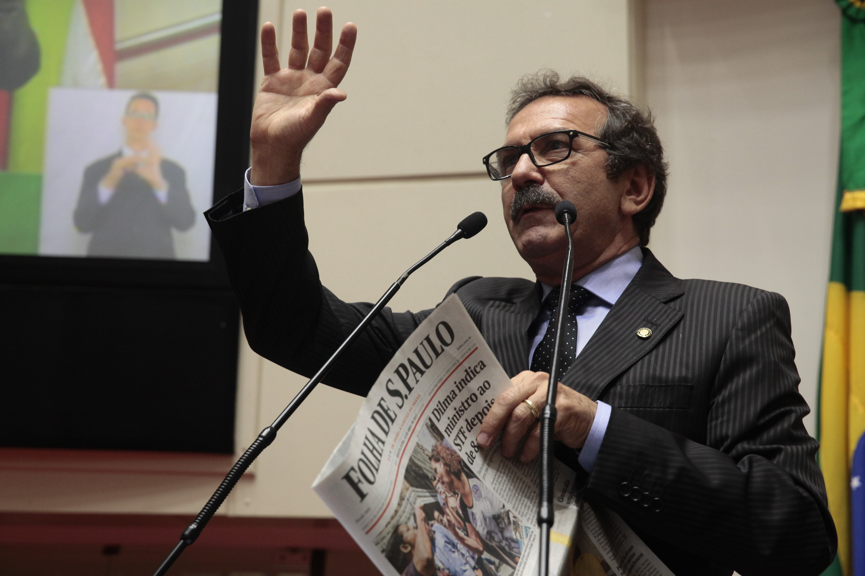 Sessão Ordinária -  - Plenário Osni Régis_Dp Serafim Venzon_Foto Eduardo Guedes de OliveiraAgência AL