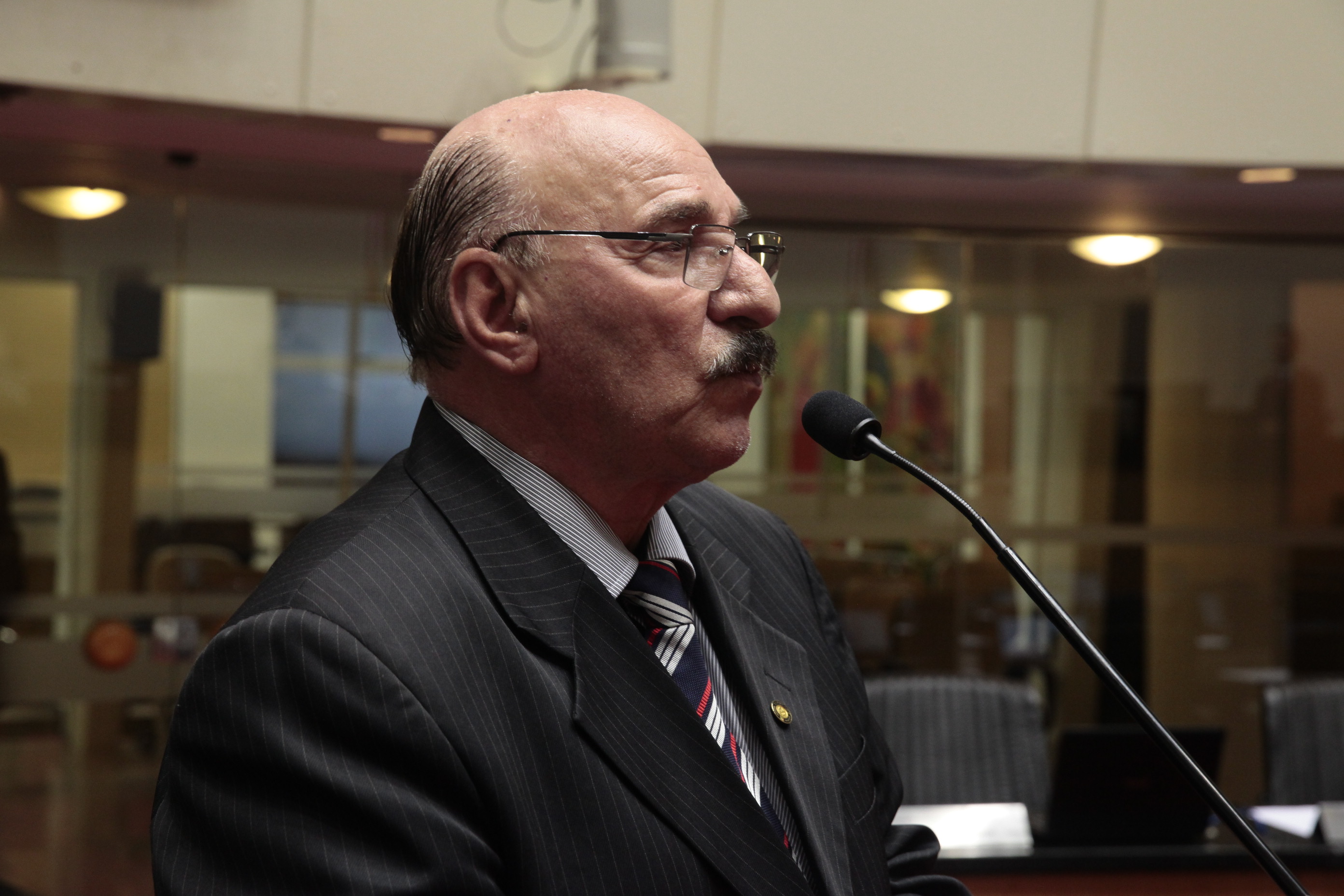 Deputado Manoel Mota (PMDB) - Sessão Ordinária - Plenário Osni Régis. Foto: Eduardo Guedes de Oliveira / Agência AL