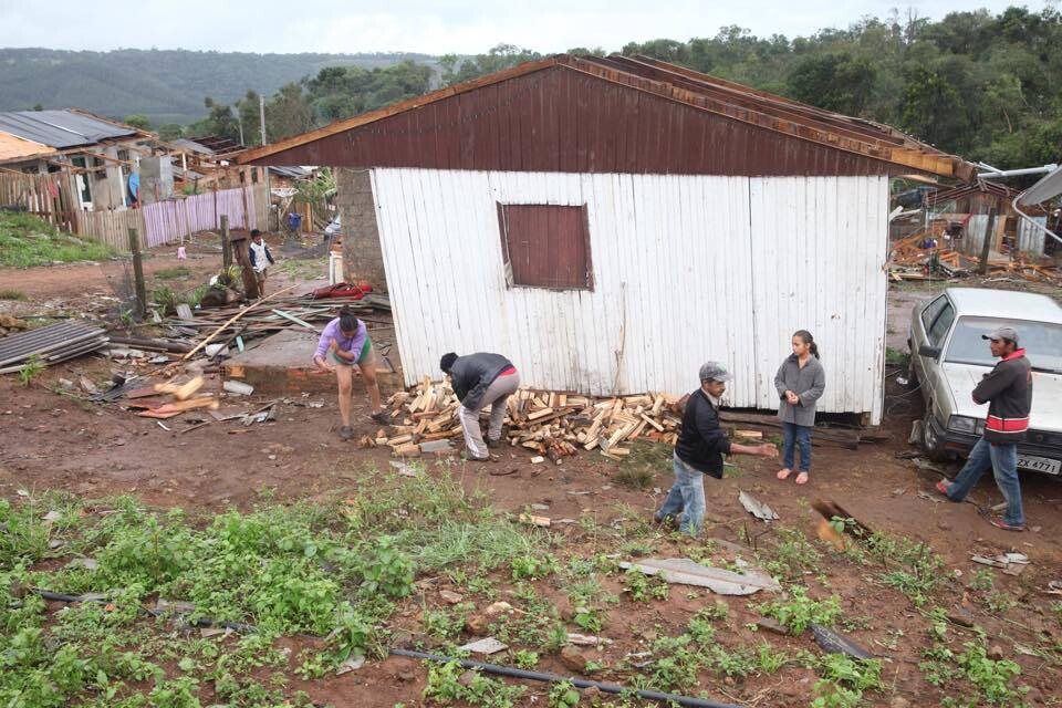 Família atingida