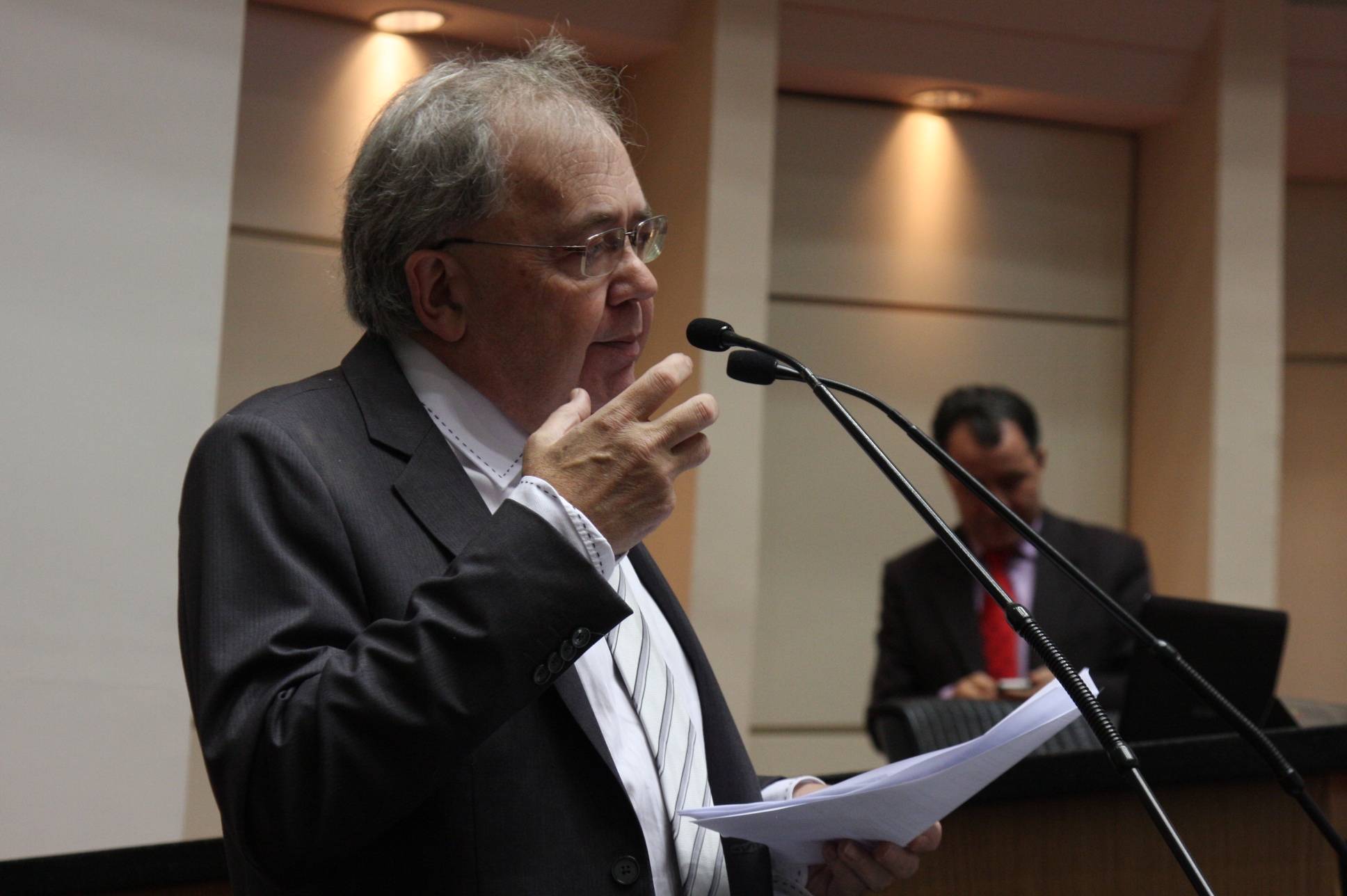 Sessão Ordinária. Deputado Fernando Coruja (PMDB) Foto:Yuri Santos / Agência AL