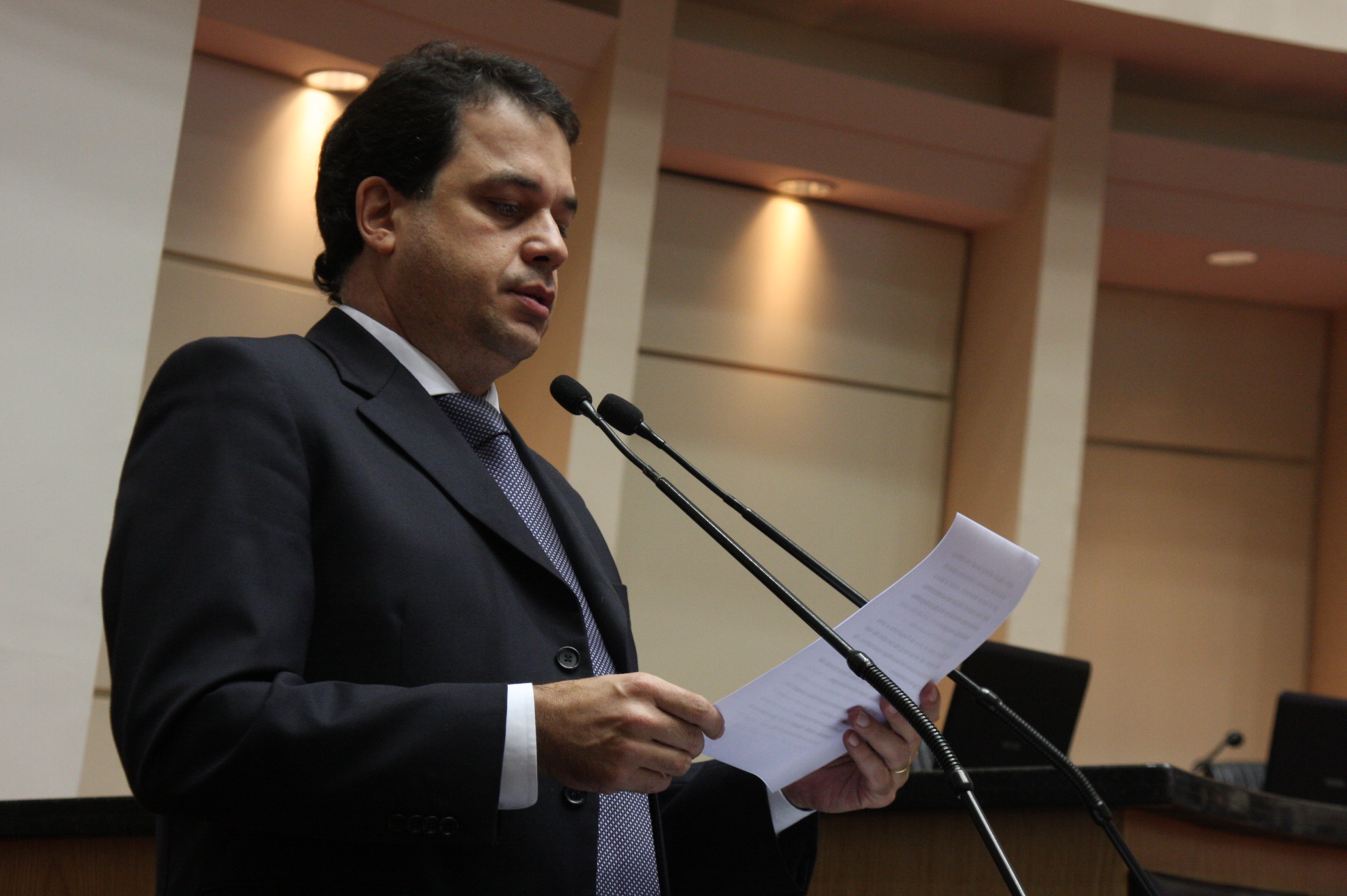 Sessão Ordinária. Deputado Rodrigo Minotto (PDT) Foto:Yuri Santos / Agência AL