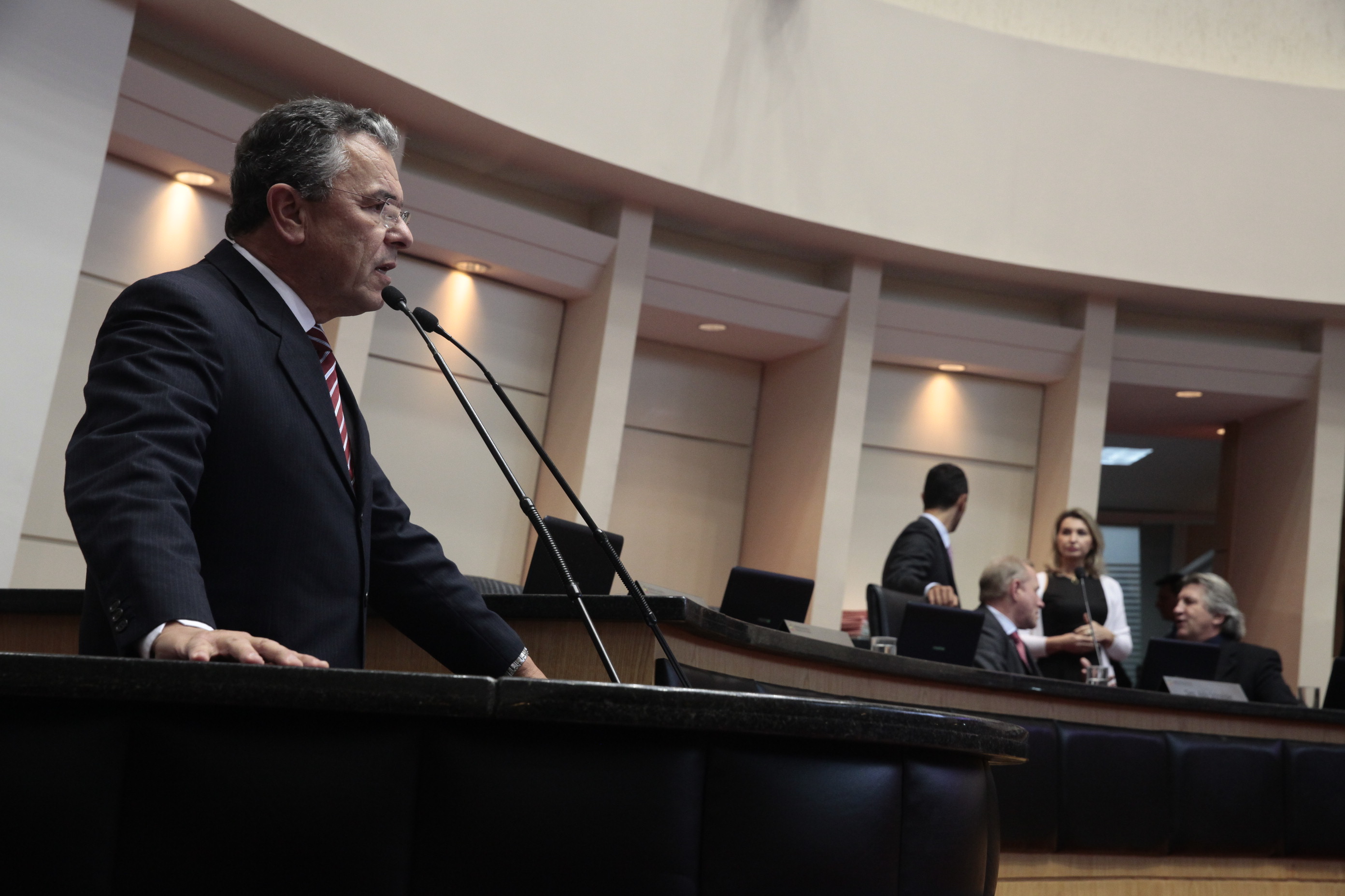 Deputado Dalmo De Oliveira (PMDB) Sessão Ordinária - Plenário Osni Régis. Foto: Eduardo Guedes/Agência AL