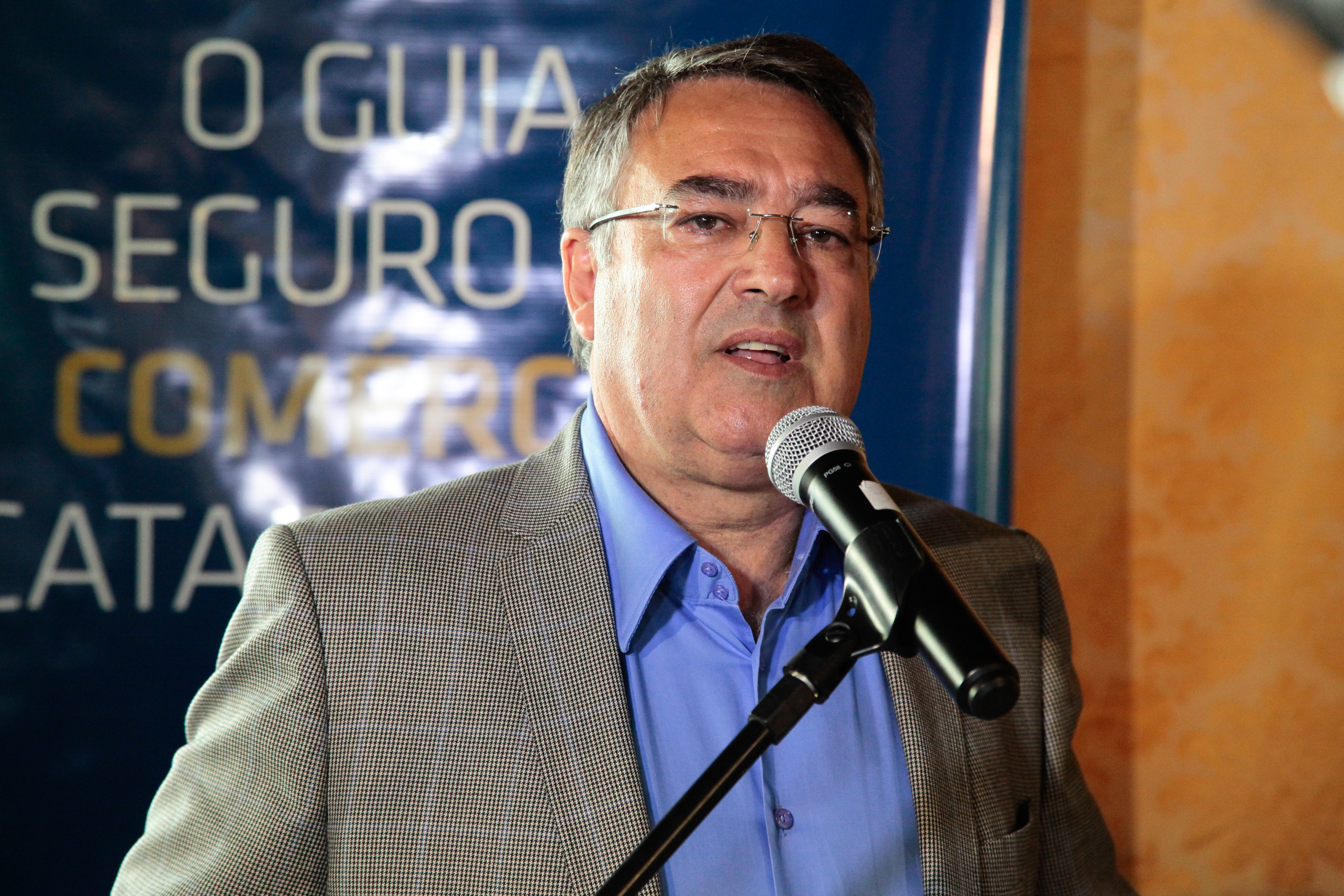 Lançamento da Campanha Gente que faz a Diferença. Governador Raimundo Colombo. Foto: Miriam Zomer/Agência AL