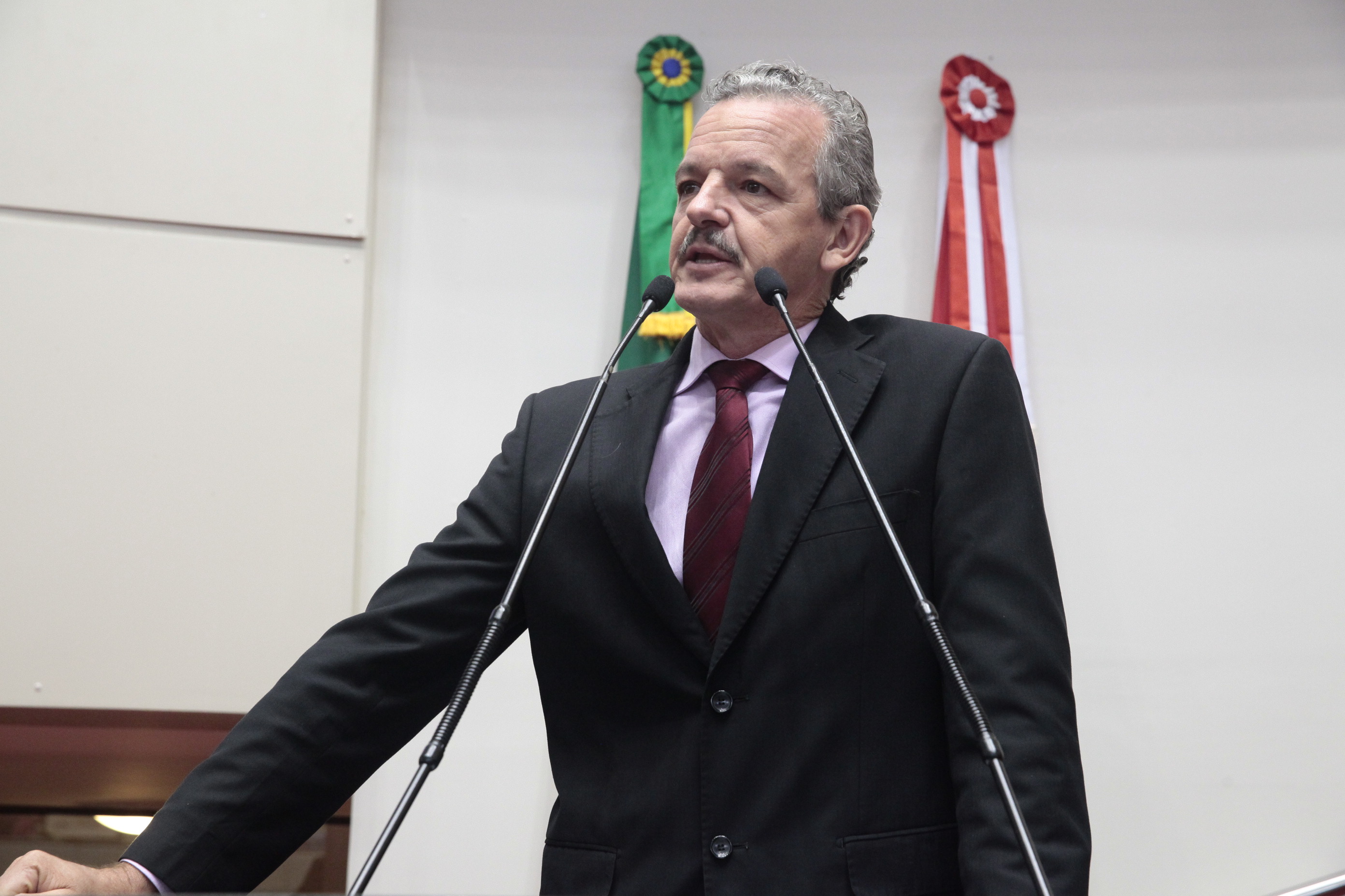 Deputado Dirceu Dresch (PT) Sessão Ordinária - Plenário Osni Régis. Foto: Eduardo Guedes/Agência AL