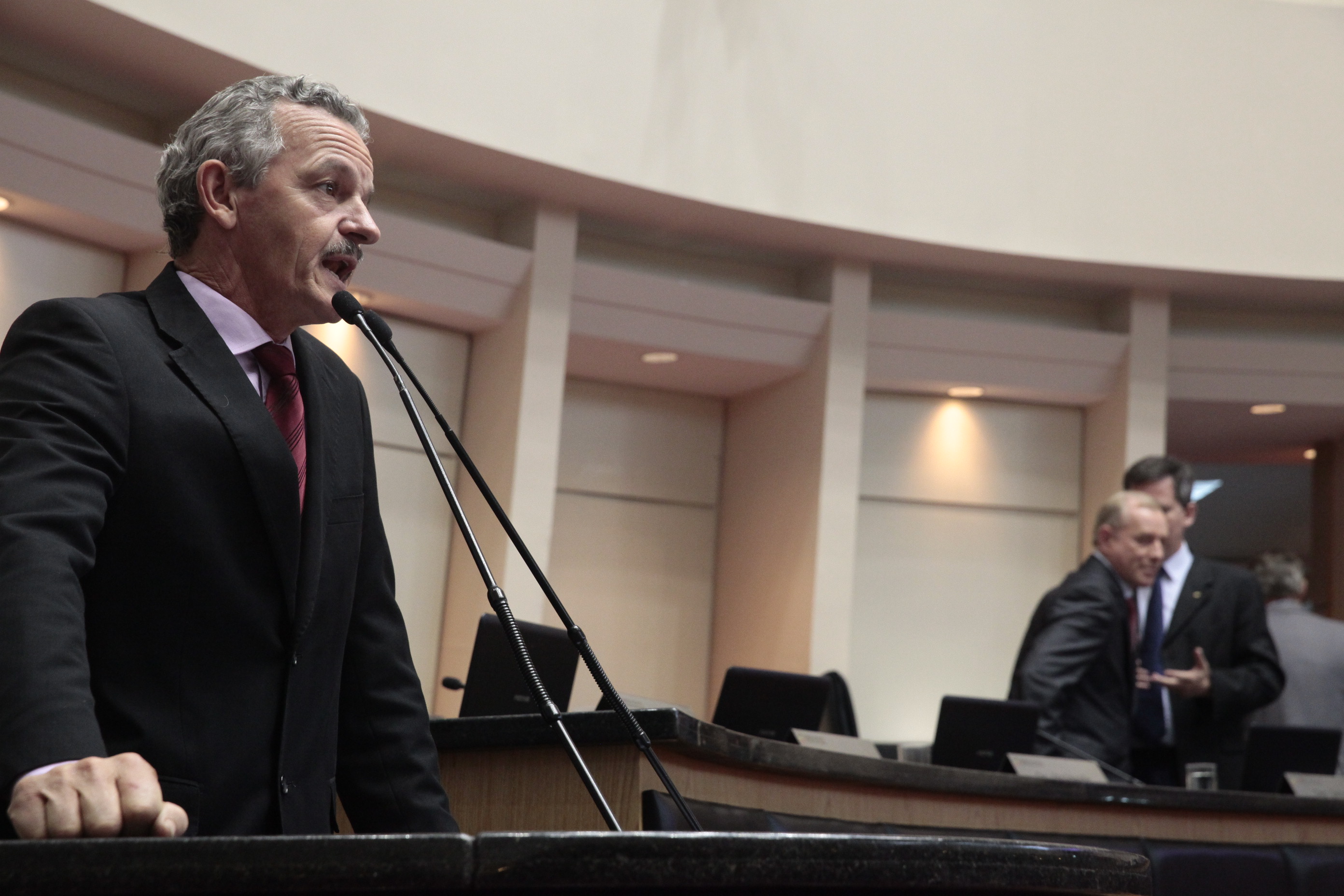 Deputado Dirceu Dresch (PT) Sessão Ordinária - Plenário Osni Régis. Foto: Eduardo Guedes/Agência AL