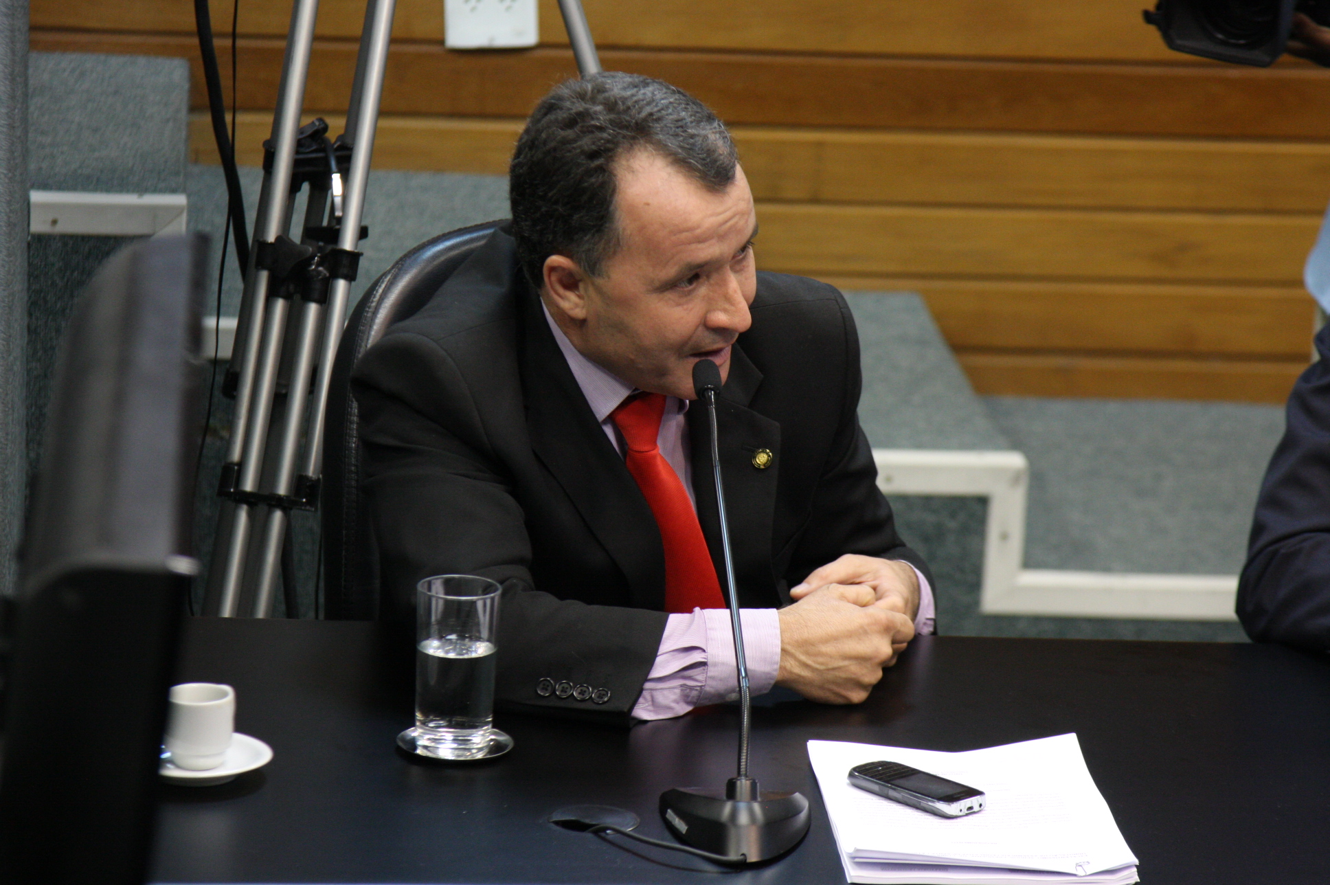 Comissão de Finanças e Tributação. Deputado Darci de Matos (PSD) Foto: Yuri Santos / Agência AL