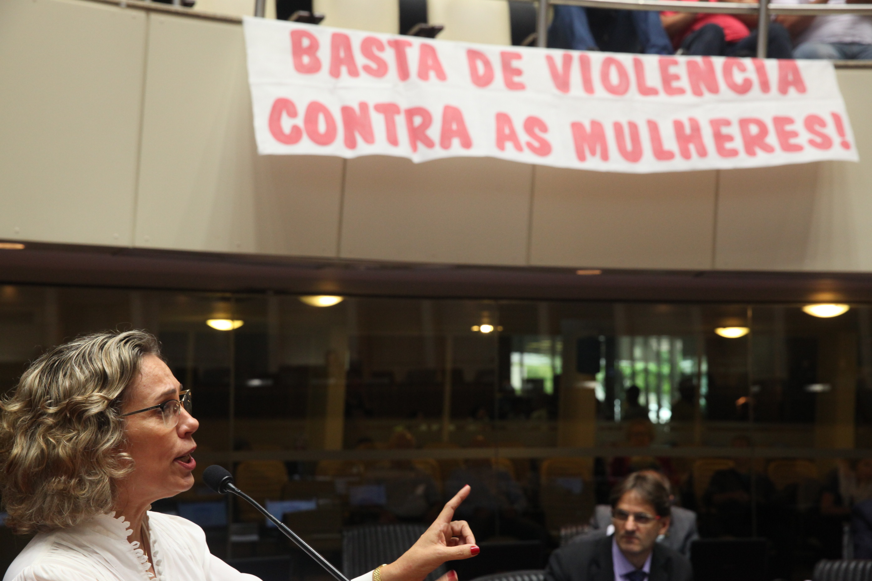 Deputada Ana Paula Lima (PT) Sessão Ordinária - Plenário. Foto :Eduardo Guedes de Oliveira / Agência AL