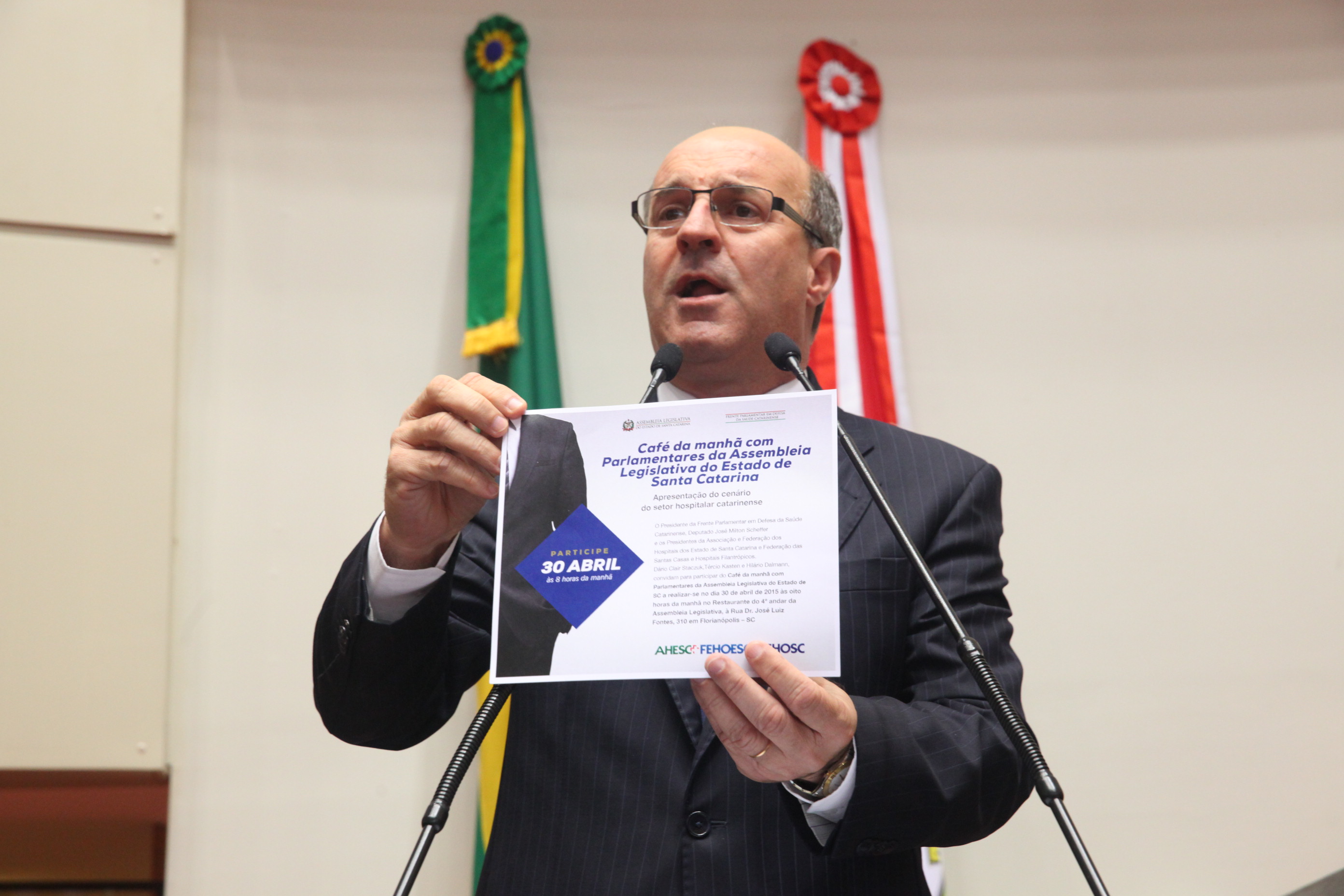 Deputado Milton Scheffer (PP) Sessão Ordinária - Plenário.  Foto :Eduardo Guedes de Oliveira / Agência AL