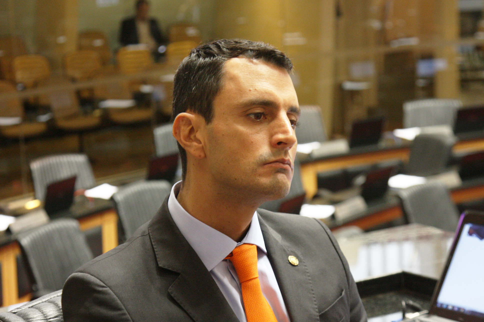Deputado João Amin (PP) Sessão Ordinária. Foto: Yuri Santos / Agência AL