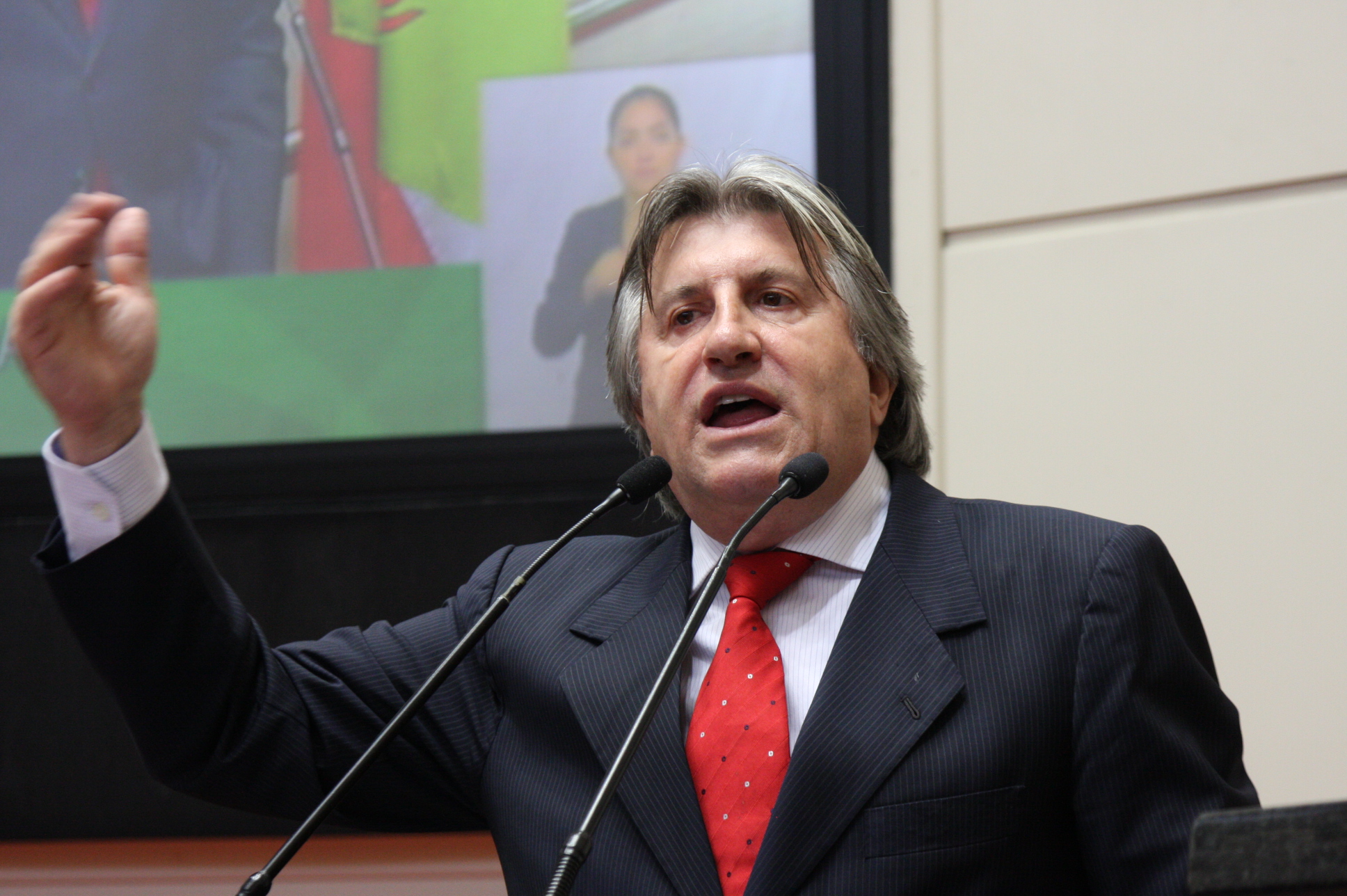 Deputado Leonel Pavan (PSDB) Sessão Ordinária. Foto: Yuri Santos / Agência AL
