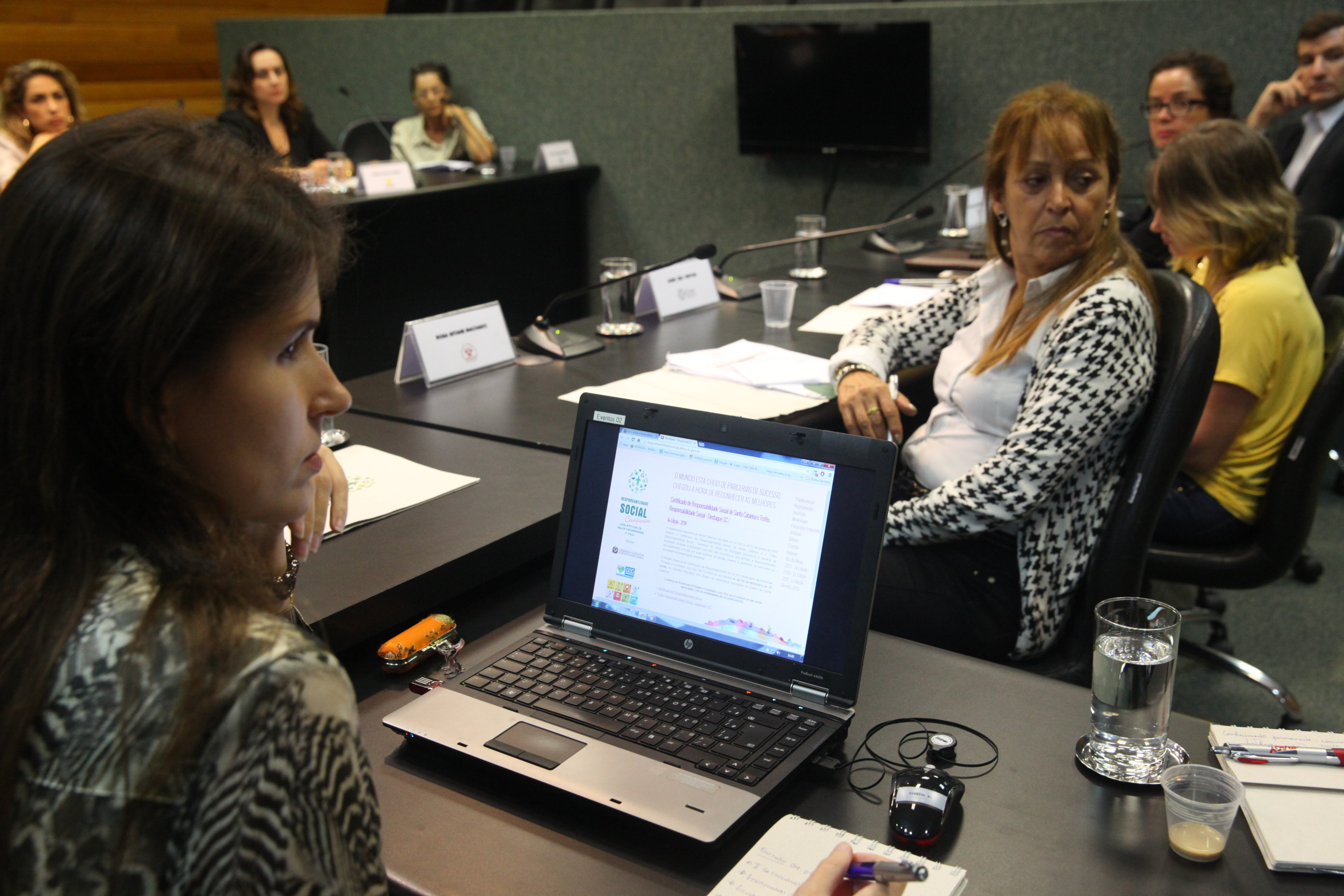 Reunião da Comissão de Responsabilidade Social. Foto: Eduardo Guedes de Oliveira/Agência AL