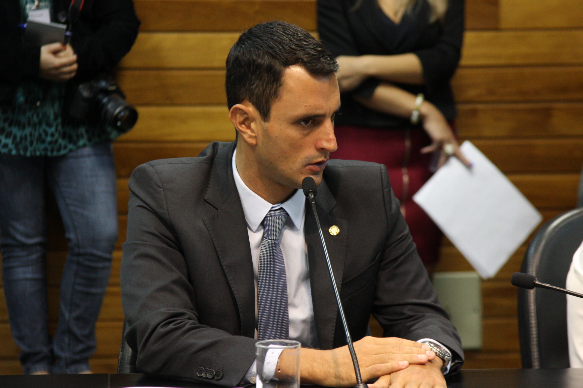 Comissão de Constituição e Justiça. Deputado João Amin (PP) Foto:Yuri Santos / Agência AL